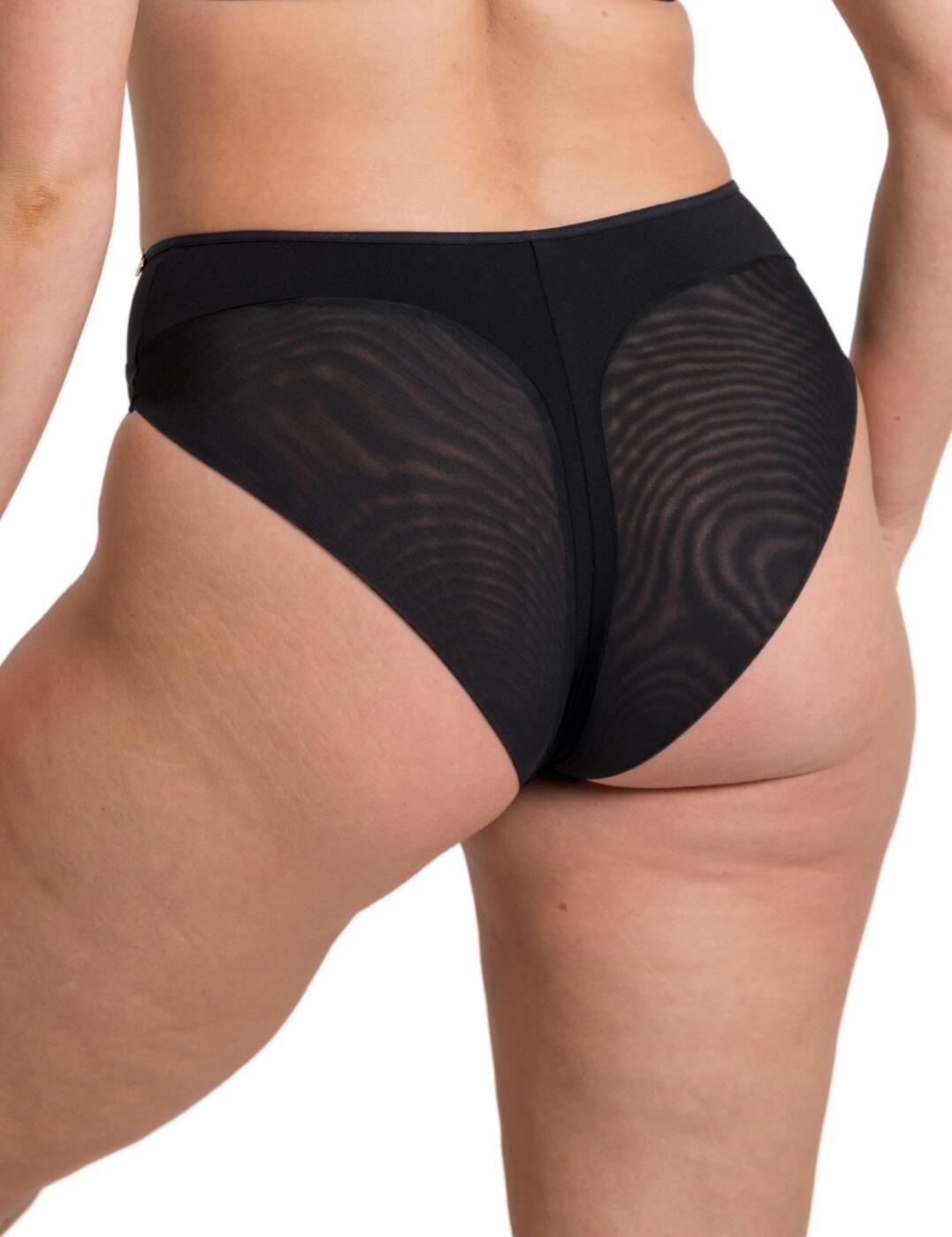 Scantilly by Curvy Kate Swerve Brief High Waist Womens Mesh Knickers ST040208 - Picture 20 of 36