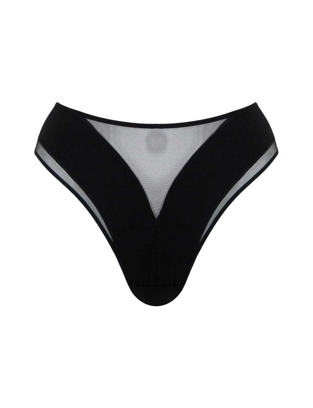 Scantilly by Curvy Kate Swerve Brief High Waist Womens Mesh Knickers ST040208 - Picture 30 of 36