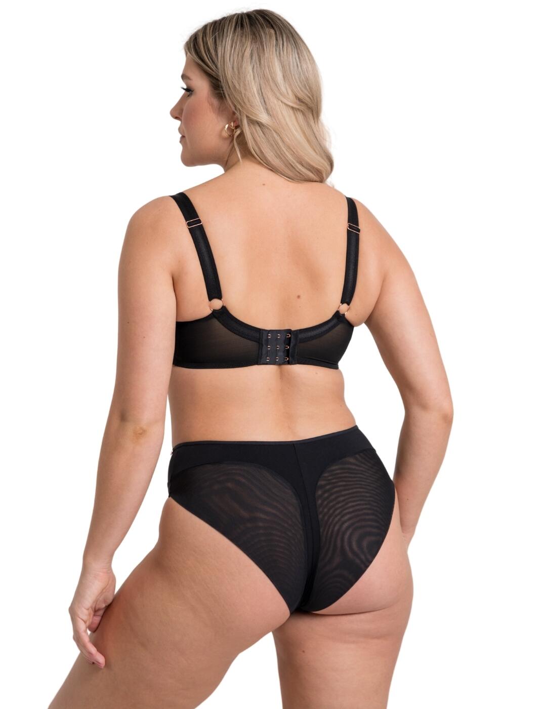 Scantilly by Curvy Kate Swerve Brief High Waist Womens Mesh Knickers ST040208 - Picture 33 of 36