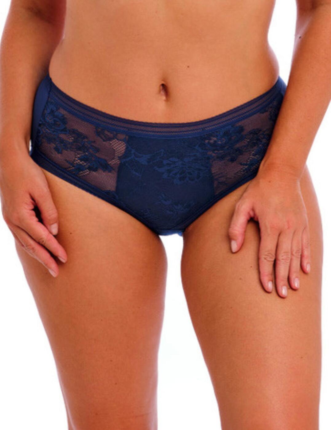 Fantasie Fusion Brief Mid Rise Flattering Pretty Lace Womens Knickers 102350 - Picture 13 of 30