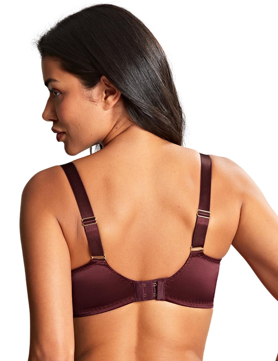 Panache Grace Balcony Bra Padded Underwired Satin Womens Lingerie 11071 Red - Picture 26 of 48