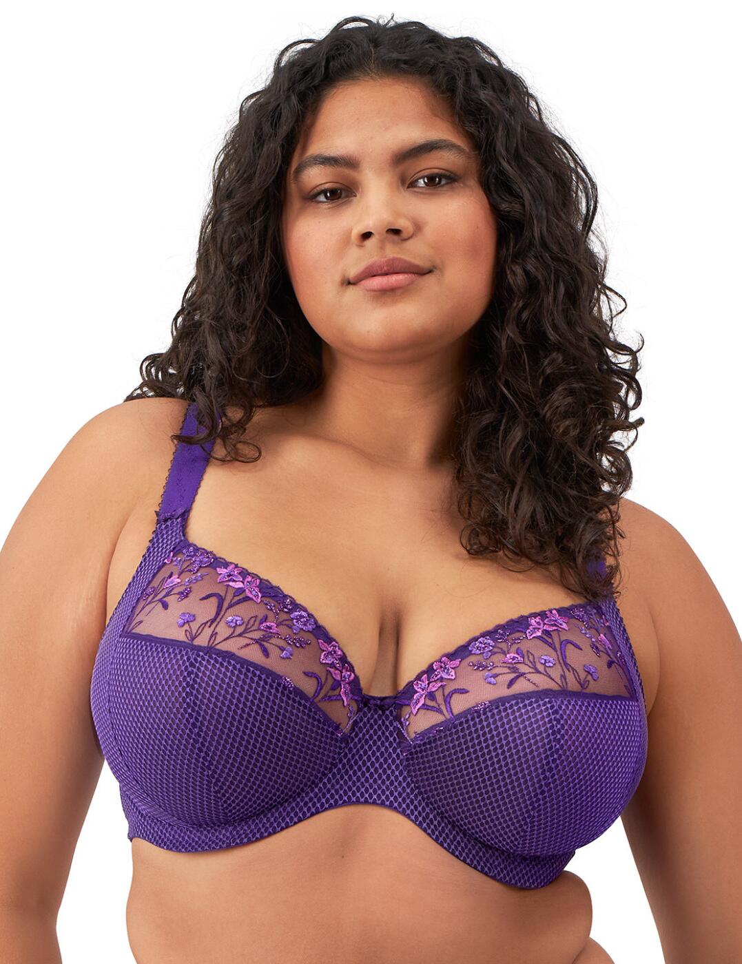 Elomi Charley Bra Plunge Underwired Non Padded Supportive Womens Lingerie 4380 - Picture 20 of 77