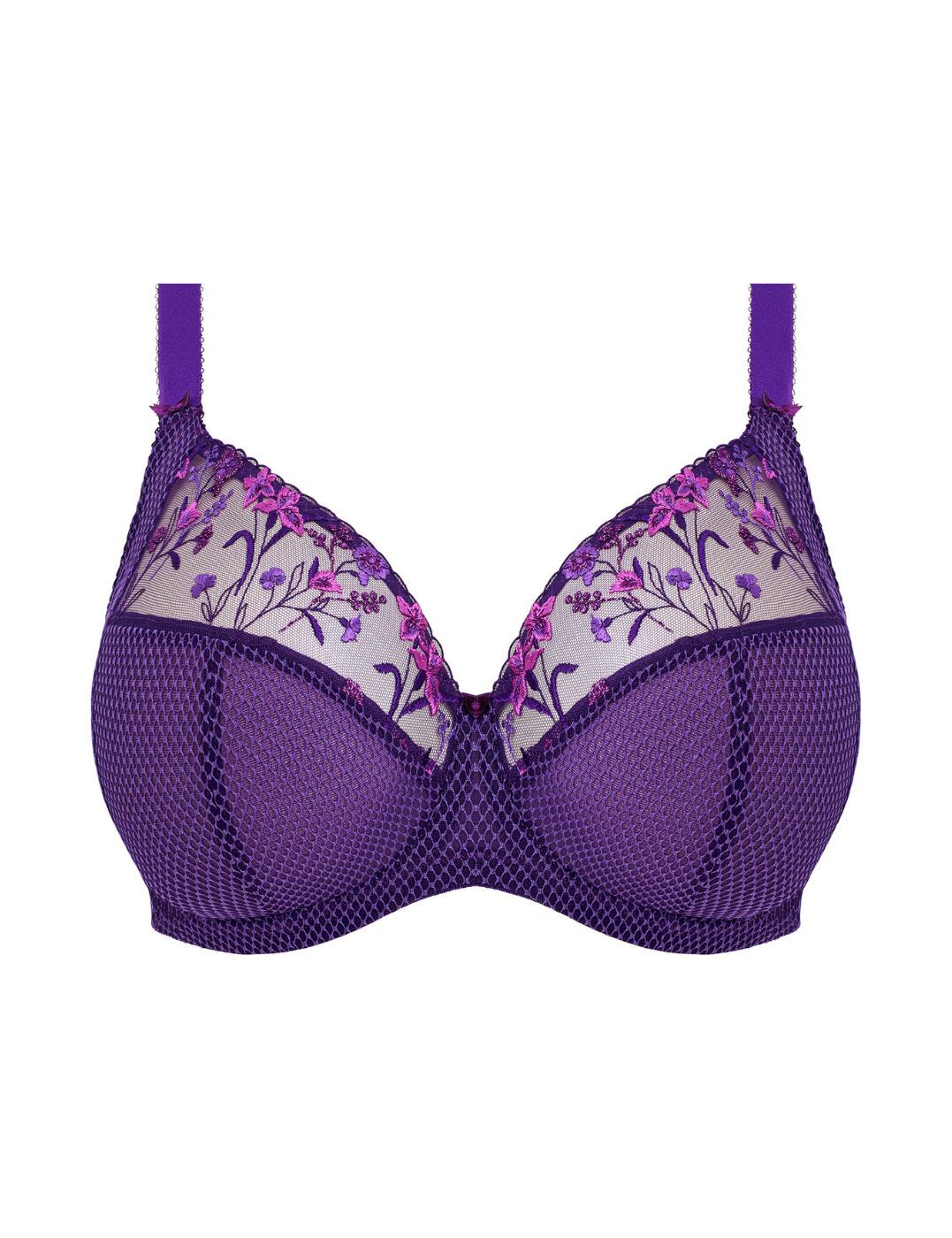 Elomi Charley Bra Plunge Underwired Non Padded Supportive Womens Lingerie 4380 - Picture 23 of 77