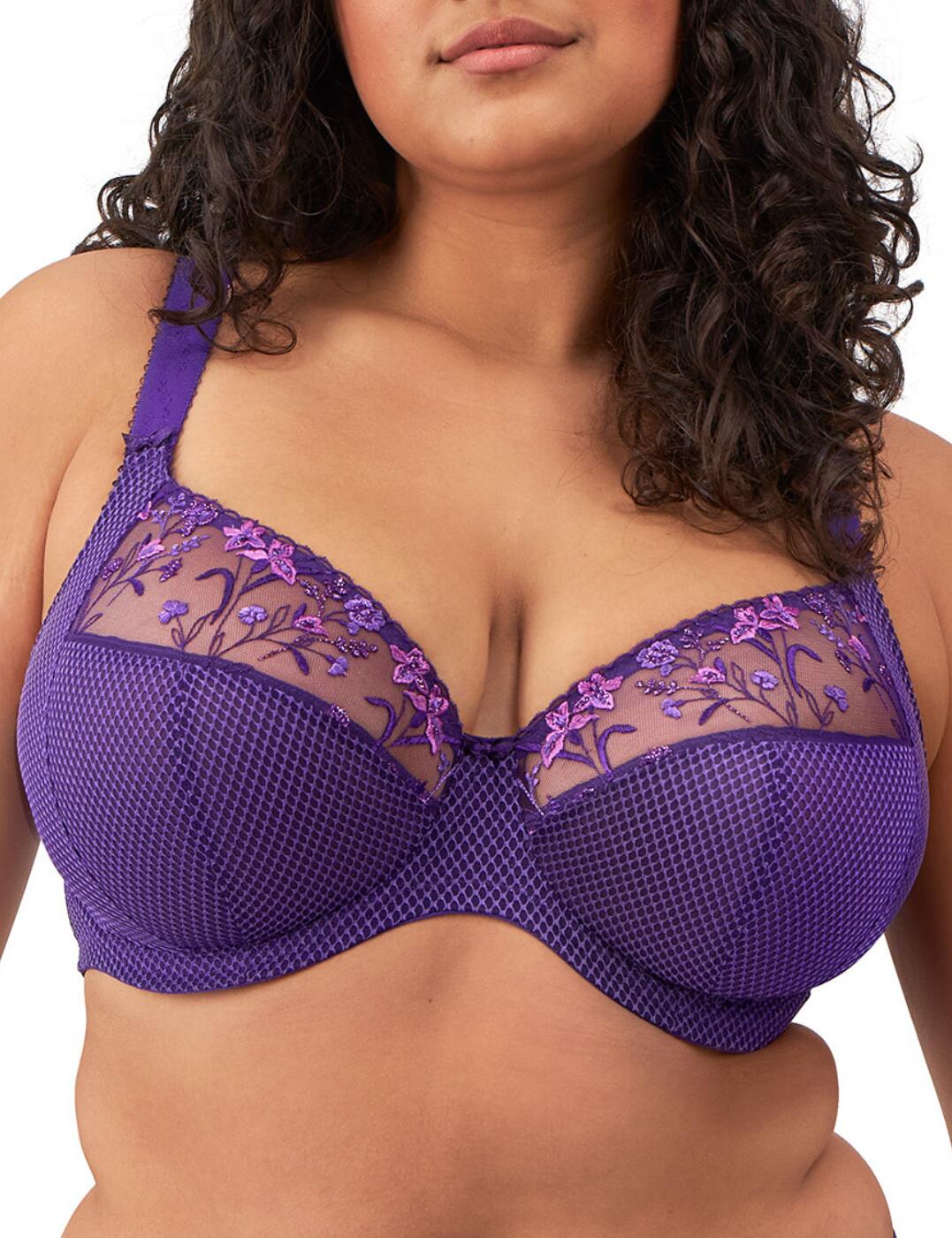 Elomi Charley Bra Plunge Underwired Non Padded Supportive Womens Lingerie 4380 - Picture 24 of 77
