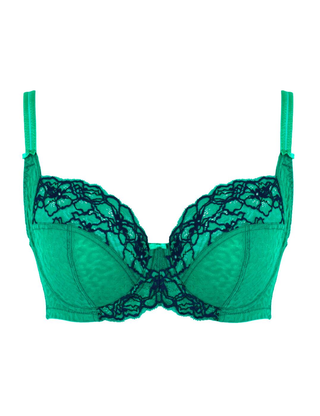 Sujetador Panache Envy copa completa con aros encaje sin relleno lencería para mujer 7285 - Imagen 10 de 26