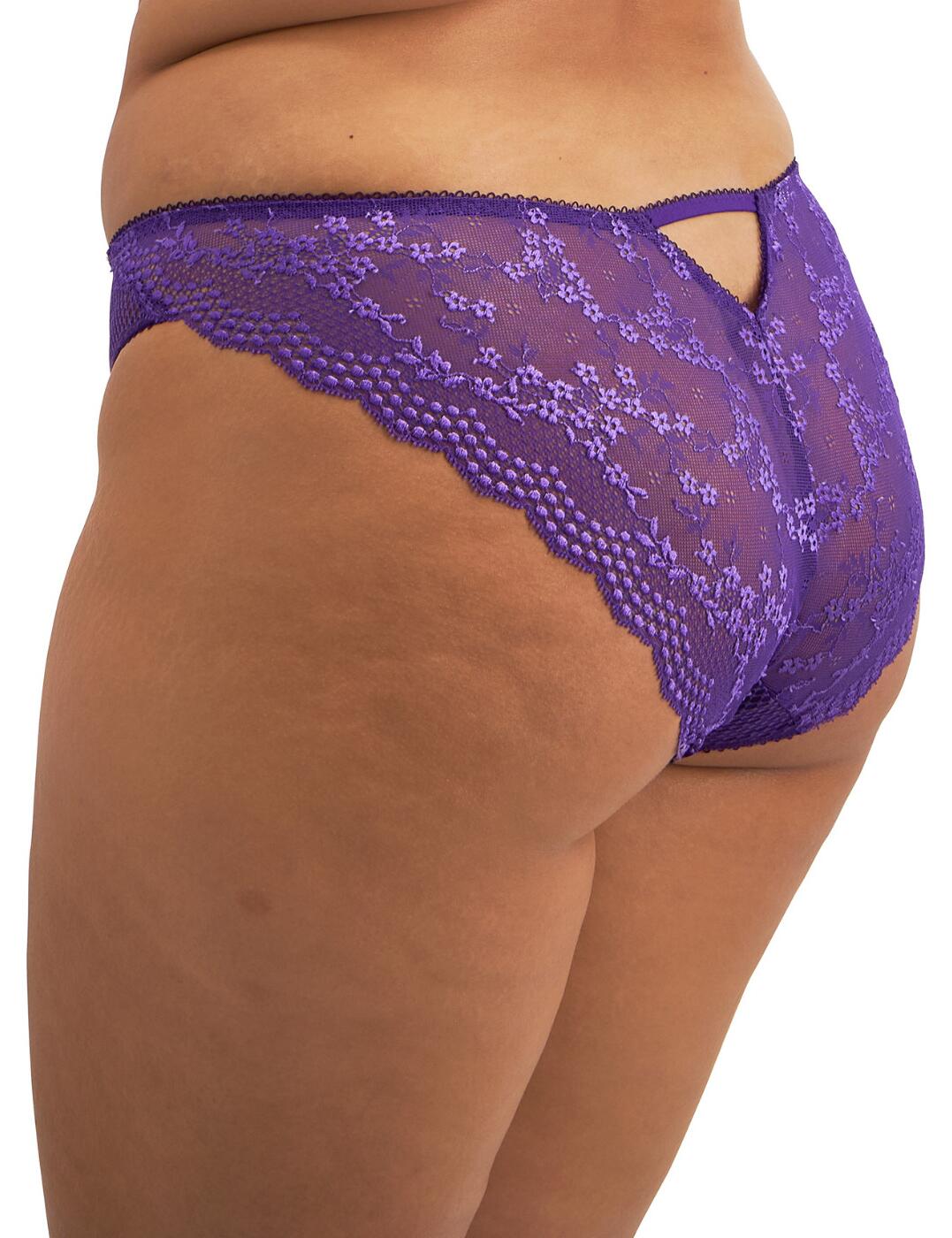 Elomi Charley Brief Brazilian Lace Knickers Womens Full Figure Lingerie 4385 - Picture 14 of 33