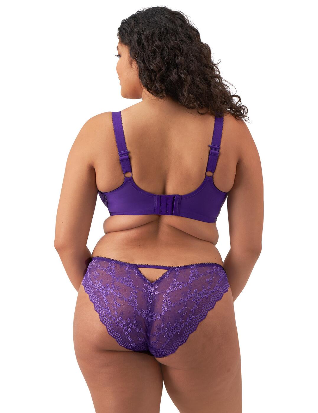 Elomi Charley Brief Brazilian Lace Knickers Womens Full Figure Lingerie 4385 - Picture 18 of 33