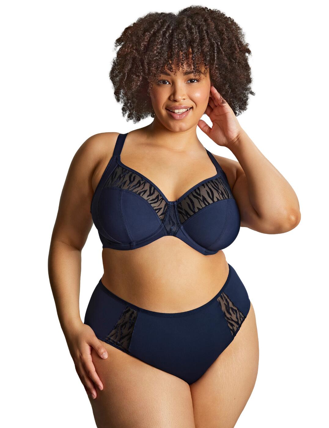 Sculptresse by Panache Alexa Brief Deep High Waist Curvy Embroidered 11108 - Picture 35 of 42