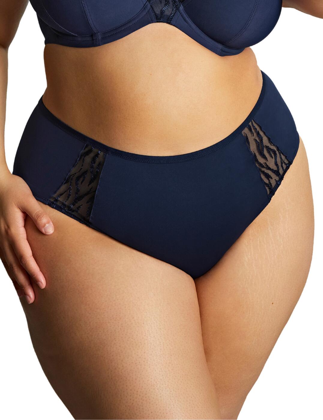 Sculptresse by Panache Alexa Brief Deep High Waist Curvy Embroidered 11108 - Picture 37 of 42