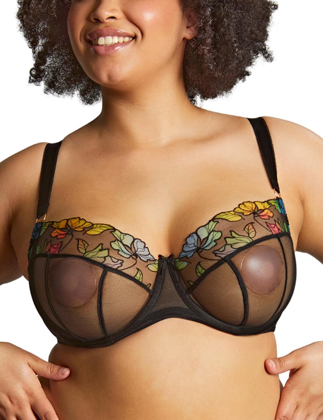 Sculptresse by Panache Eden Bra Balcony Underwired Non-Padded Curvy Sheer 10911A - Picture 46 of 54