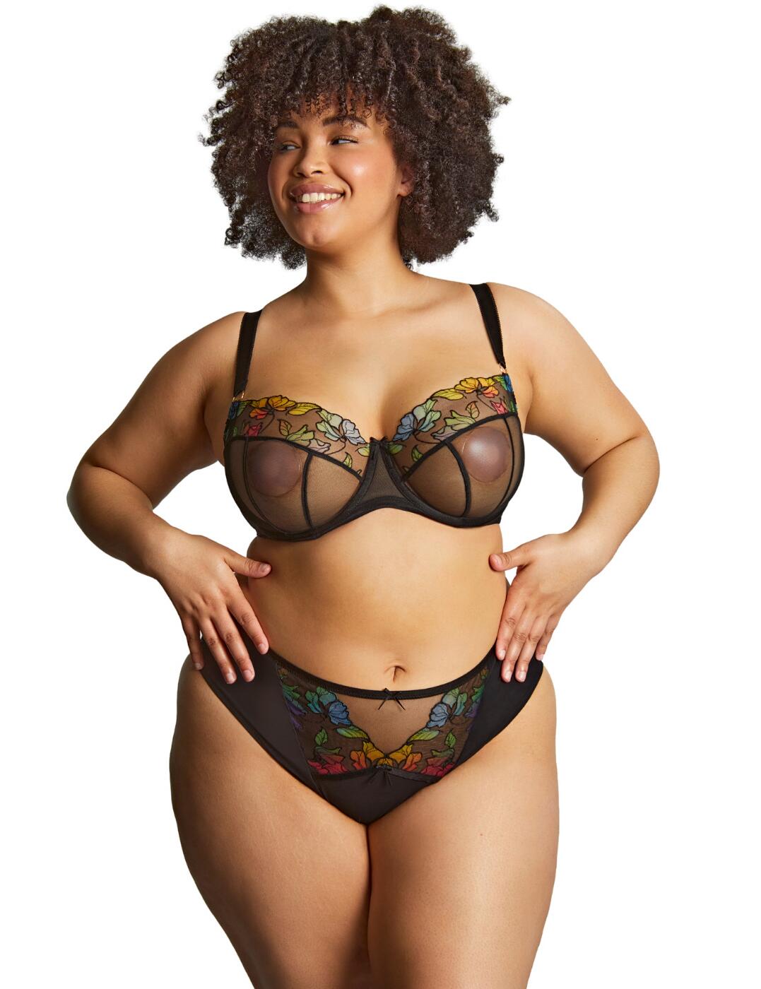 Sculptresse by Panache Eden Bra Balcony Underwired Non-Padded Curvy Sheer 10911A - Picture 47 of 54