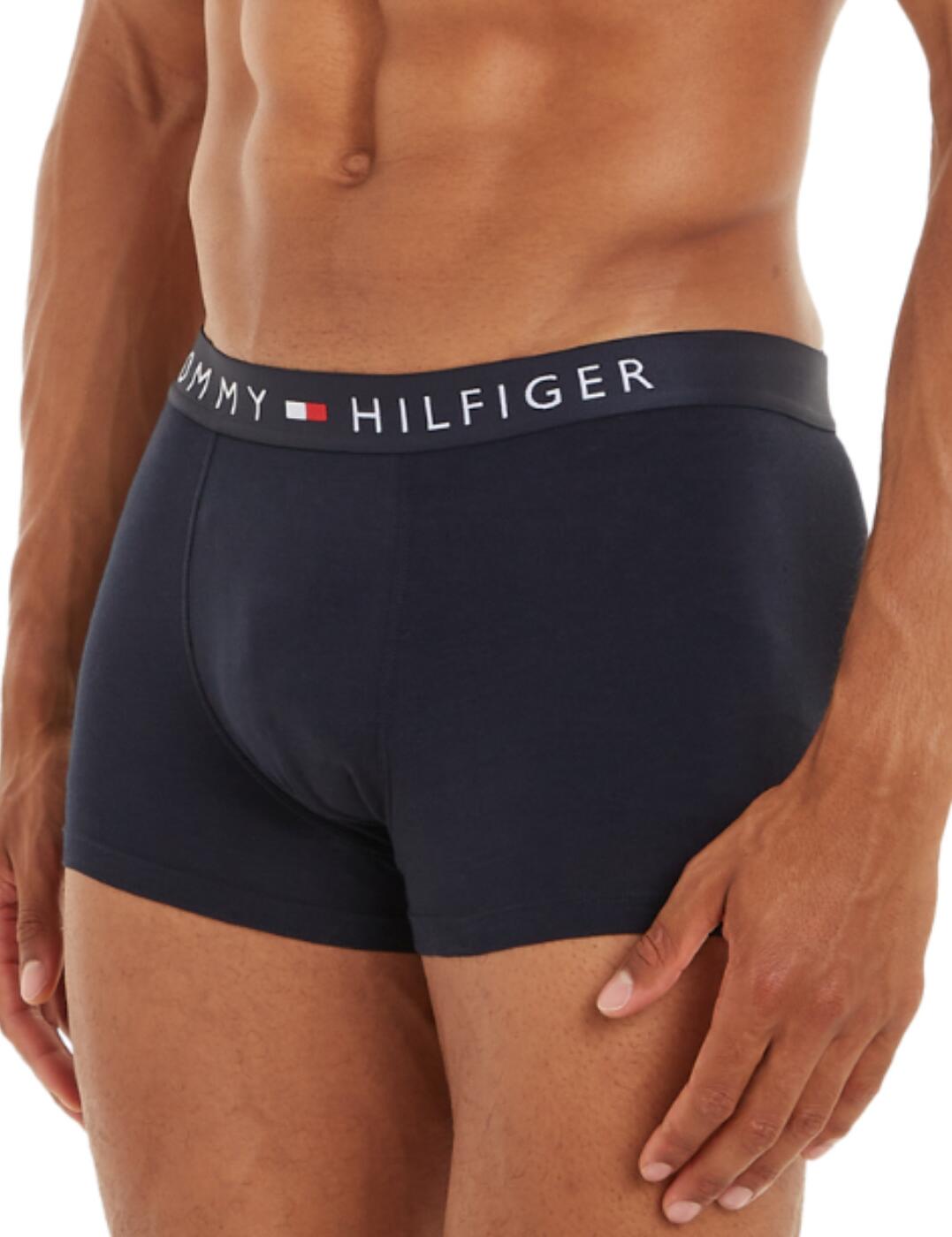 Tommy Hilfiger Mens Trunks 3 Pack Designer Classic Underwear UM0UM03180 - Picture 10 of 23