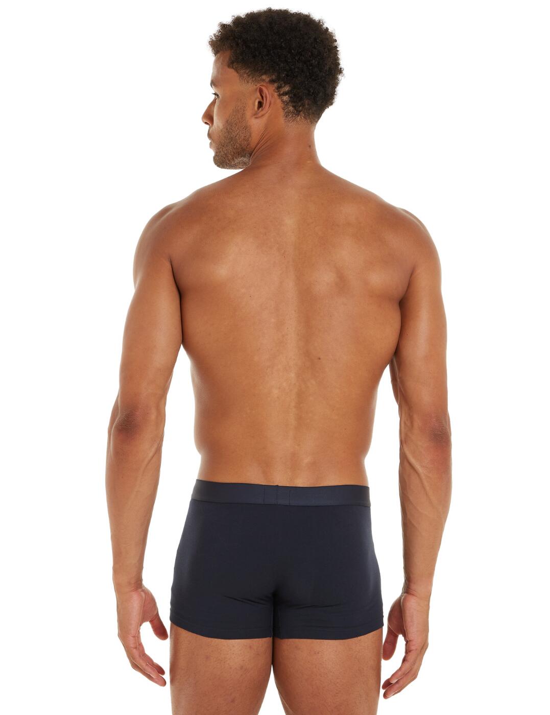 Tommy Hilfiger Mens Trunks 3 Pack Designer Classic Underwear UM0UM03180 - Picture 14 of 23