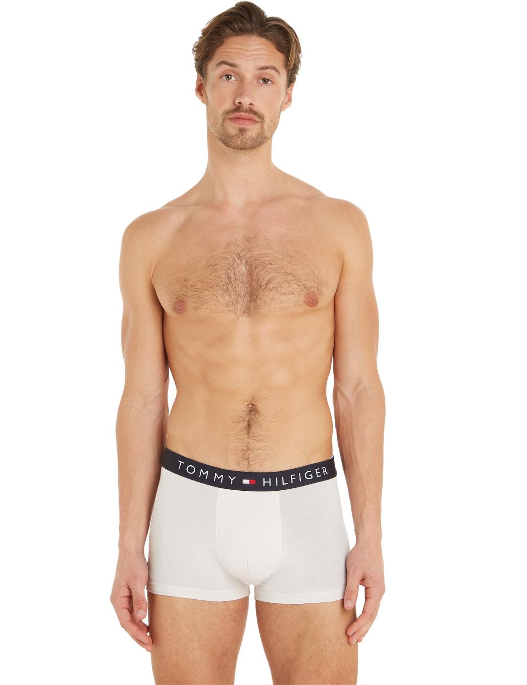 Tommy Hilfiger Mens Trunks 3 Pack Designer Classic Underwear UM0UM03180 - Picture 23 of 23