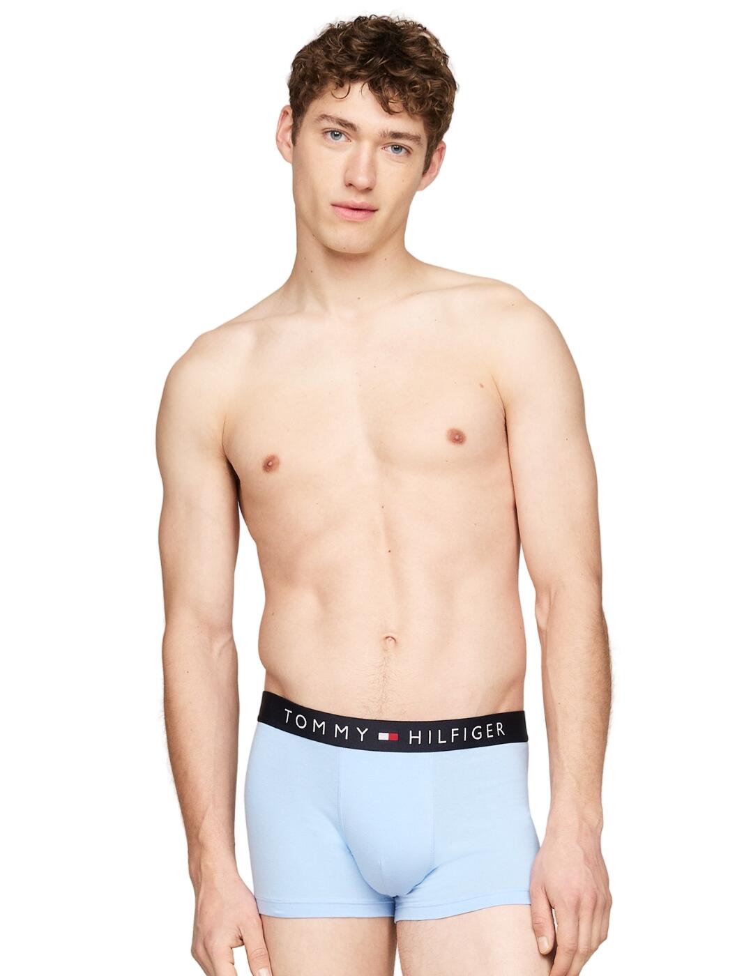 Tommy Hilfiger Mens Trunks 3 Pack Designer Classic Underwear UM0UM03180 - Picture 8 of 23