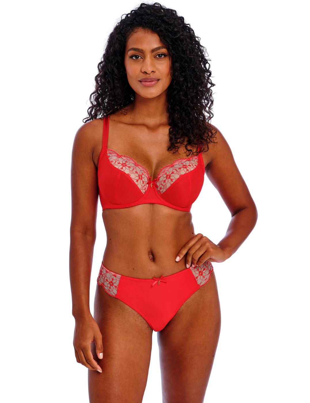 Freya Hallie Bra Plunge Underwired Non-Padded Feminine Womens Bras 402602 - Picture 12 of 19