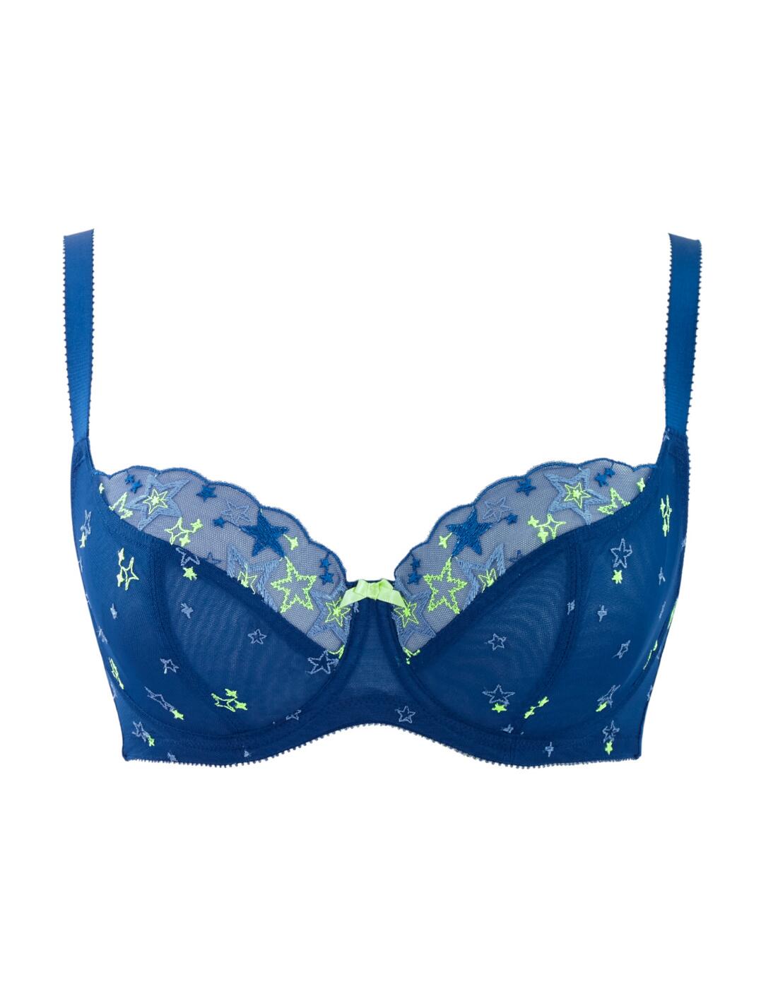 Cleo by Panache Blossom Bra Balcony Underwired Embroidered Womens Lingerie 10581 - Picture 9 of 22