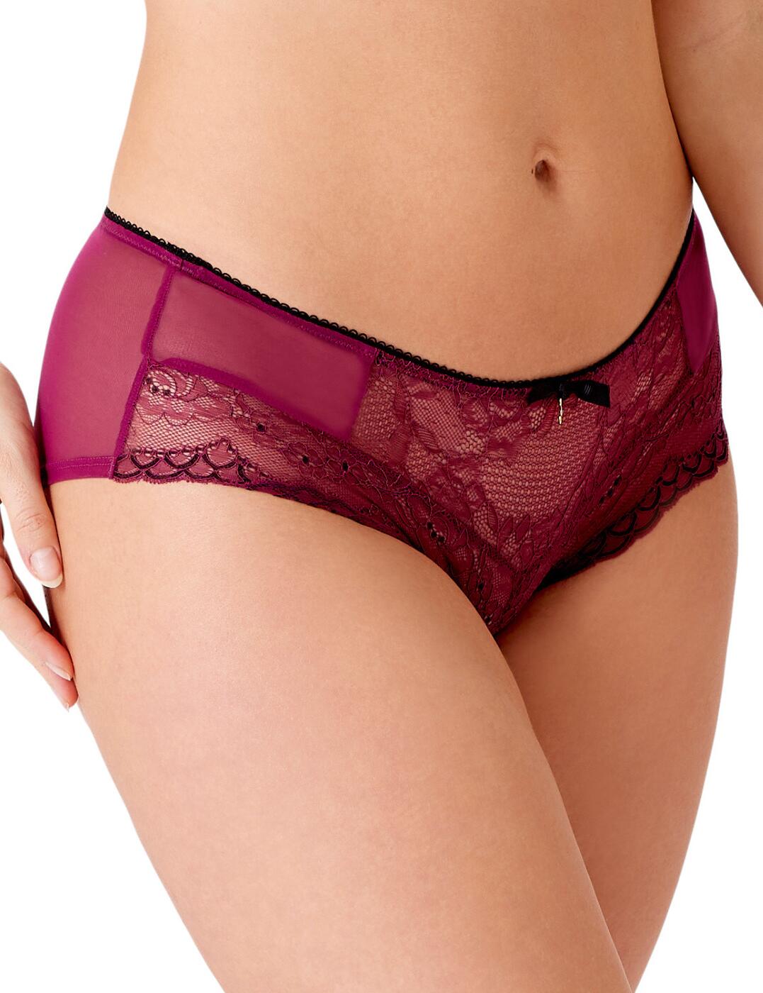 Gossard Superboost Lace Short Mid Rise Womens Stretch Lace Knickers 7714 - Picture 36 of 54