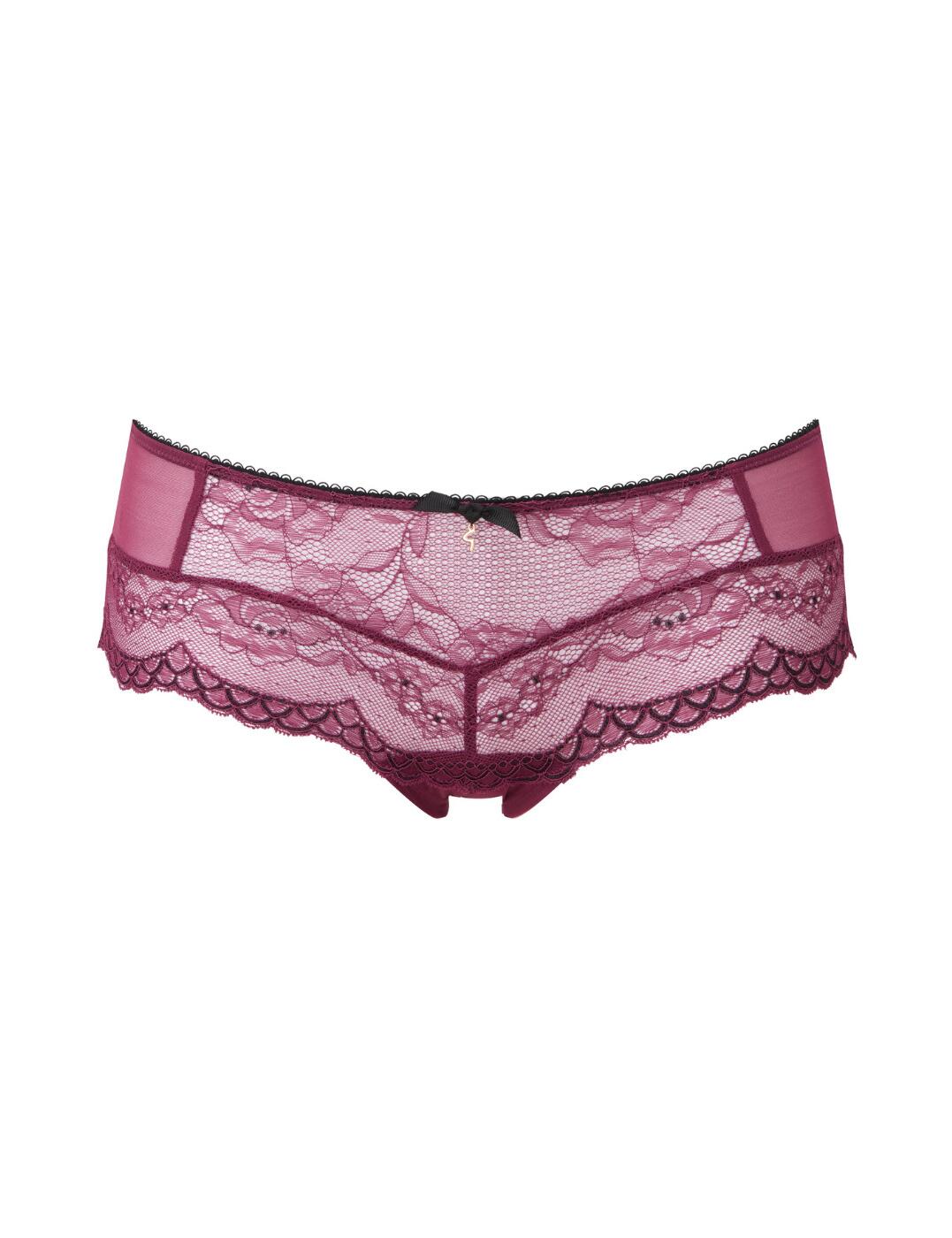 Gossard Superboost Lace Short Mid Rise Womens Stretch Lace Knickers 7714 - Picture 37 of 54