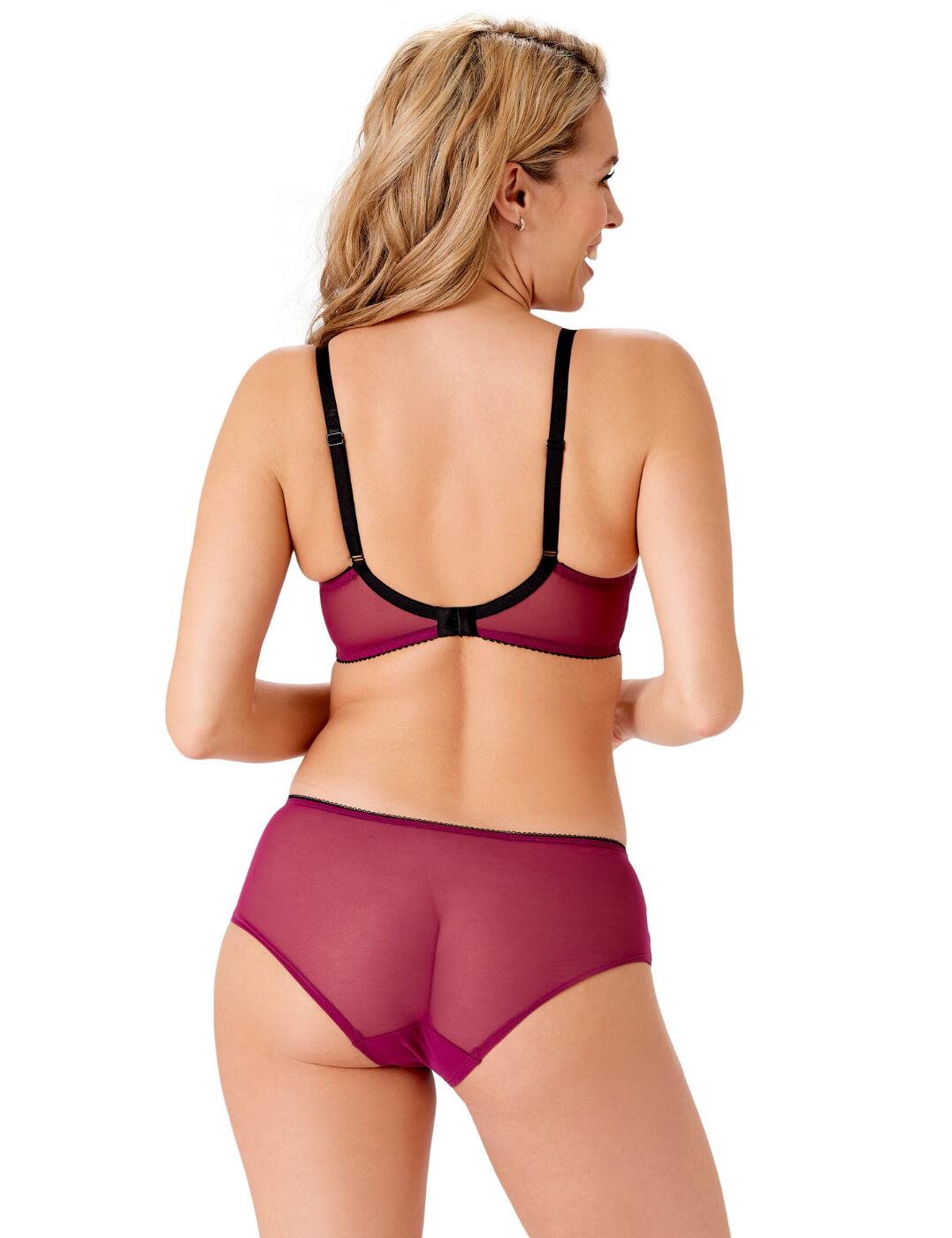 Gossard Superboost Lace Short Mid Rise Womens Stretch Lace Knickers 7714 - Picture 40 of 54