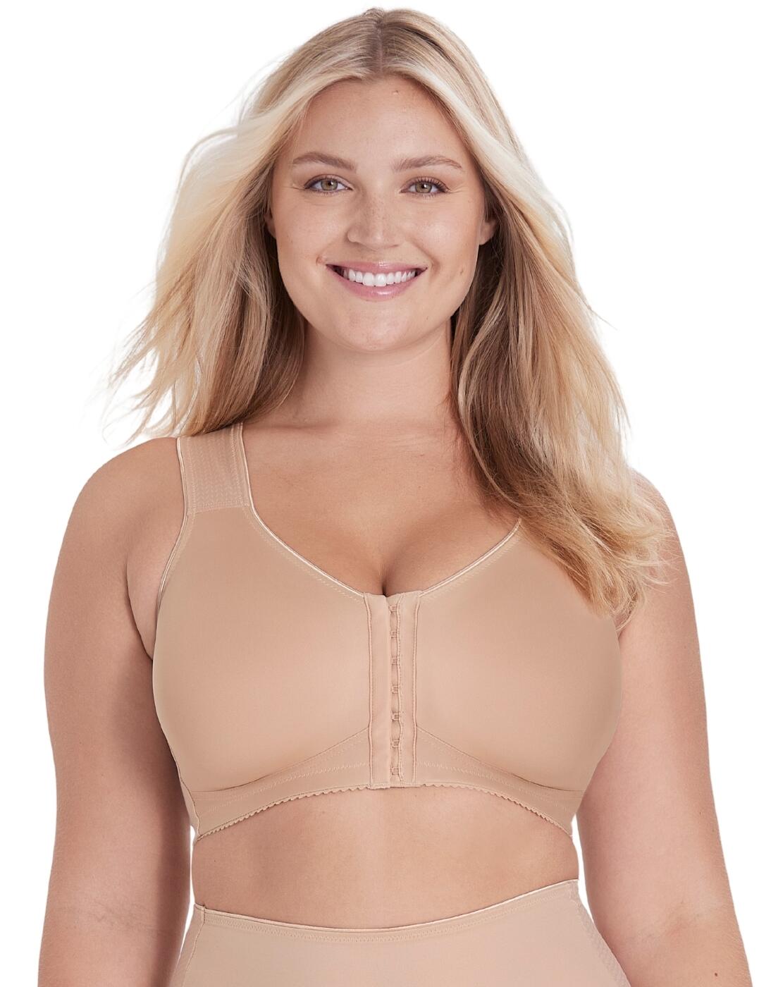 Miss Mary of Sweden Nova Front Closure Bra Non-Padded Wirefree Bras 2476 - Picture 2 of 9