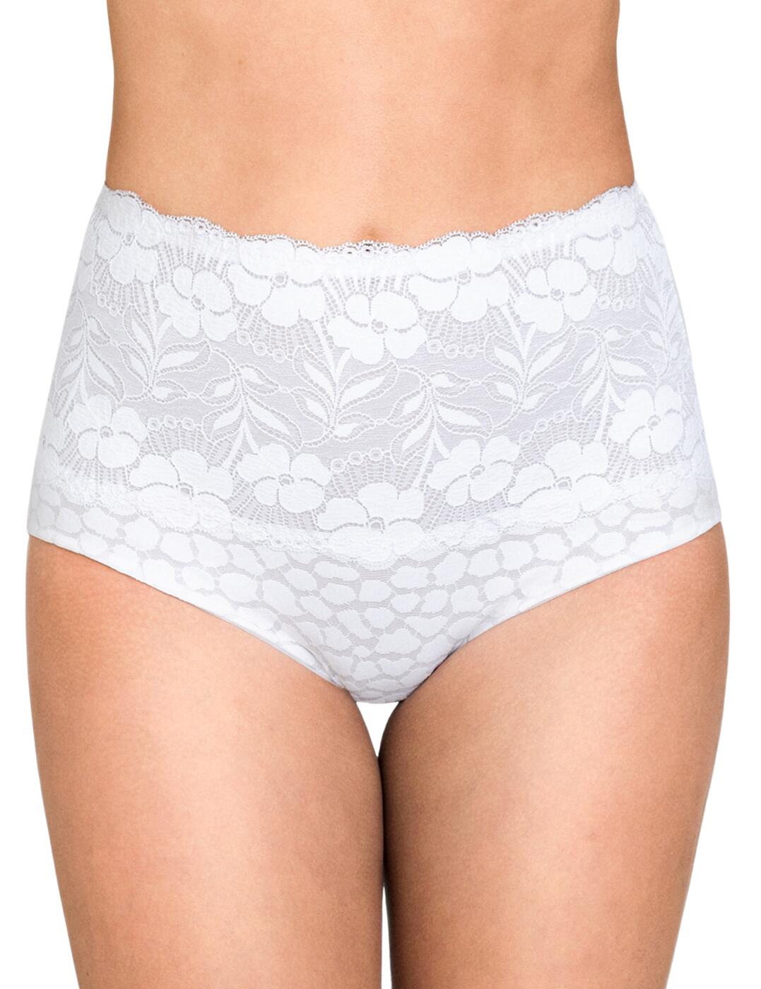 Miss Mary of Sweden Jacquard & Lace Panty Girdle Supportive Womens Knickers 4166 - Picture 10 of 11