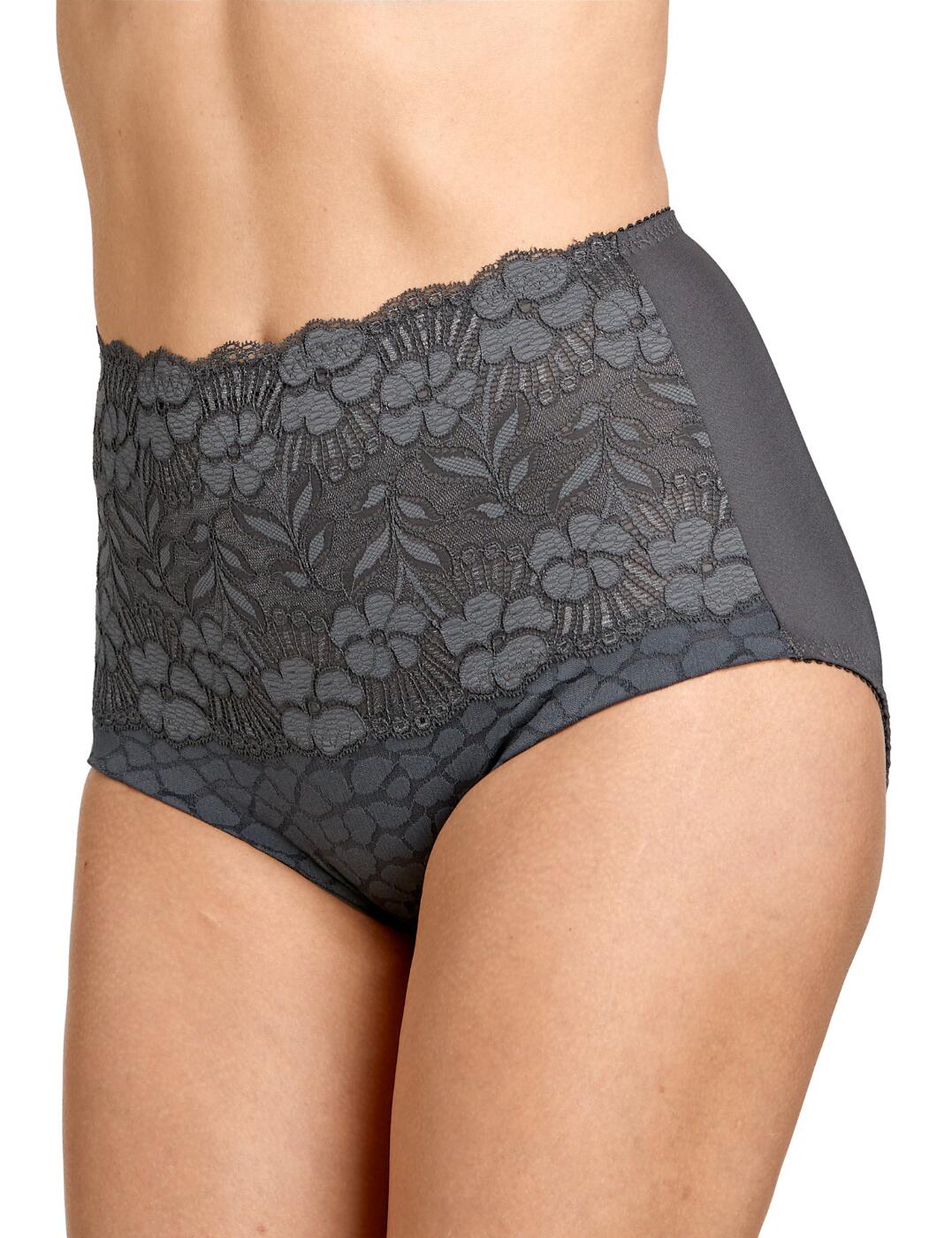 Miss Mary of Sweden Jacquard & Lace Panty Girdle Supportive Womens Knickers 4166 - Picture 3 of 11