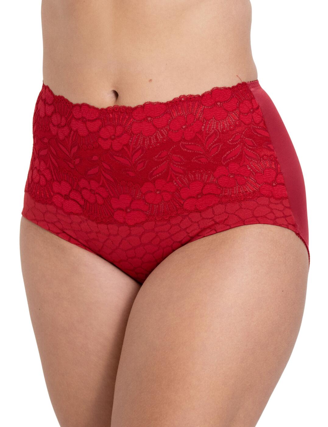 Miss Mary of Sweden Jacquard & Lace Panty Girdle Supportive Womens Knickers 4166 - Picture 5 of 11