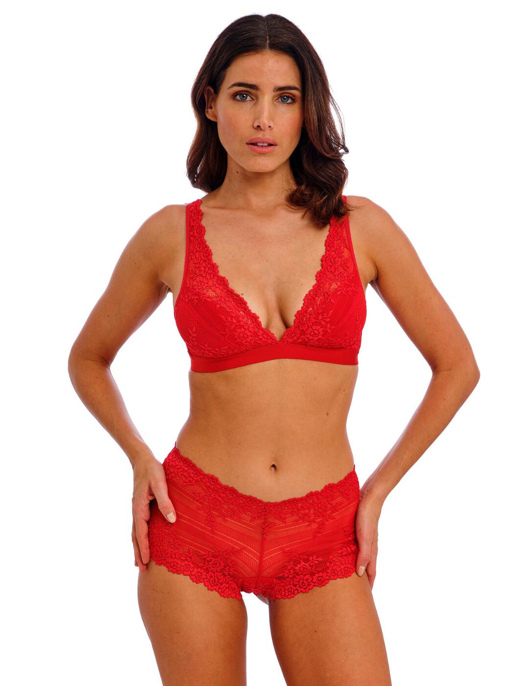 Wacoal Embrace Lace Boy Short Comfortable Sheer Stretch Womens Knickers 067491 - Picture 28 of 58