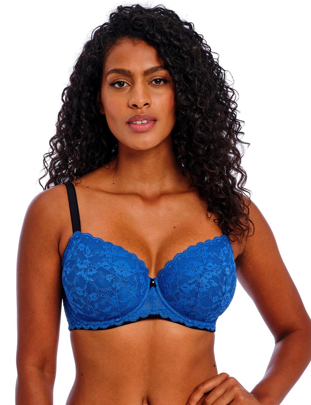Freya Offbeat Bra Padded Half Cup Flattering Underwired Womens Lingerie 5453 - Picture 16 of 39