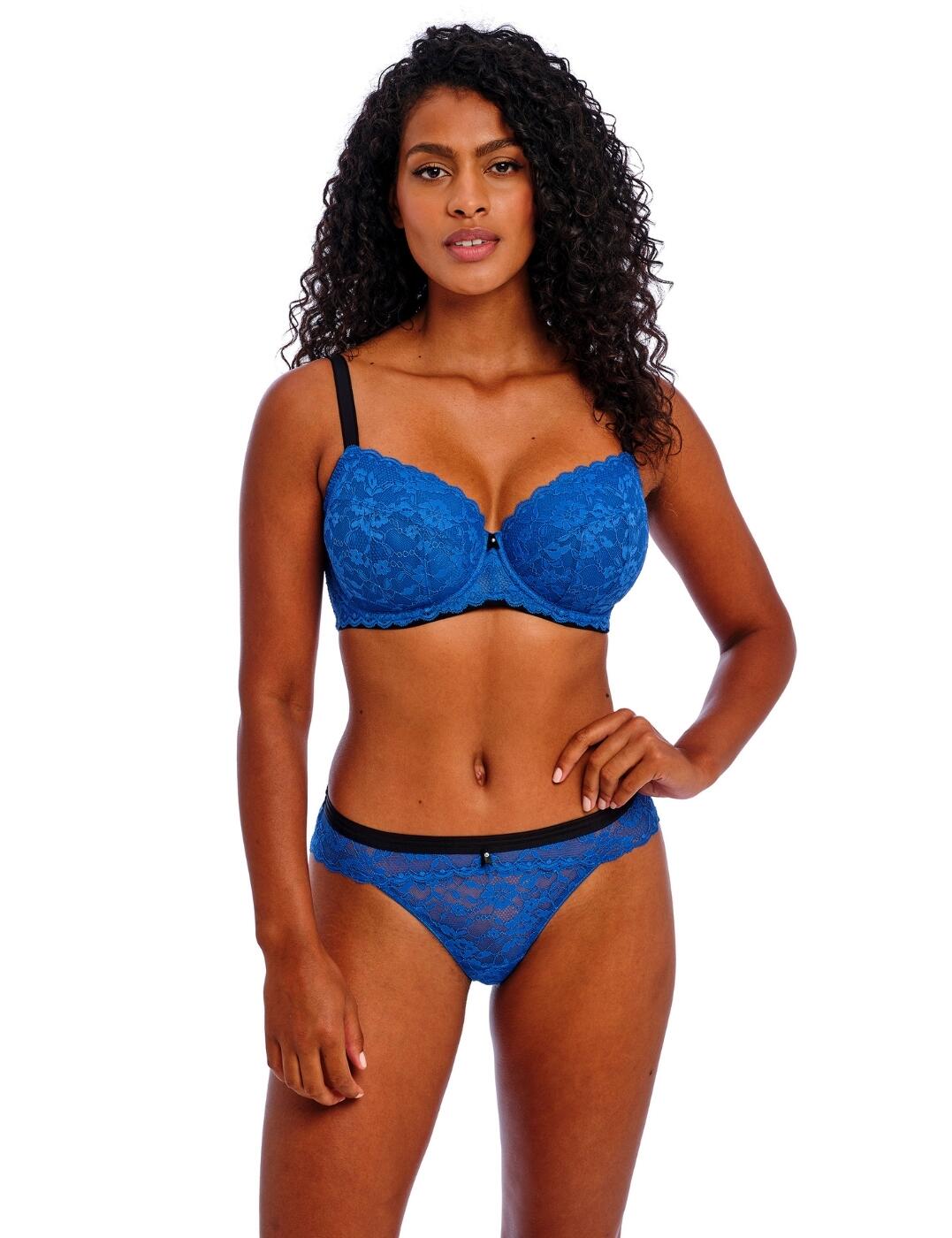 Freya Offbeat Bra Padded Half Cup Flattering Underwired Womens Lingerie 5453 - Picture 19 of 39