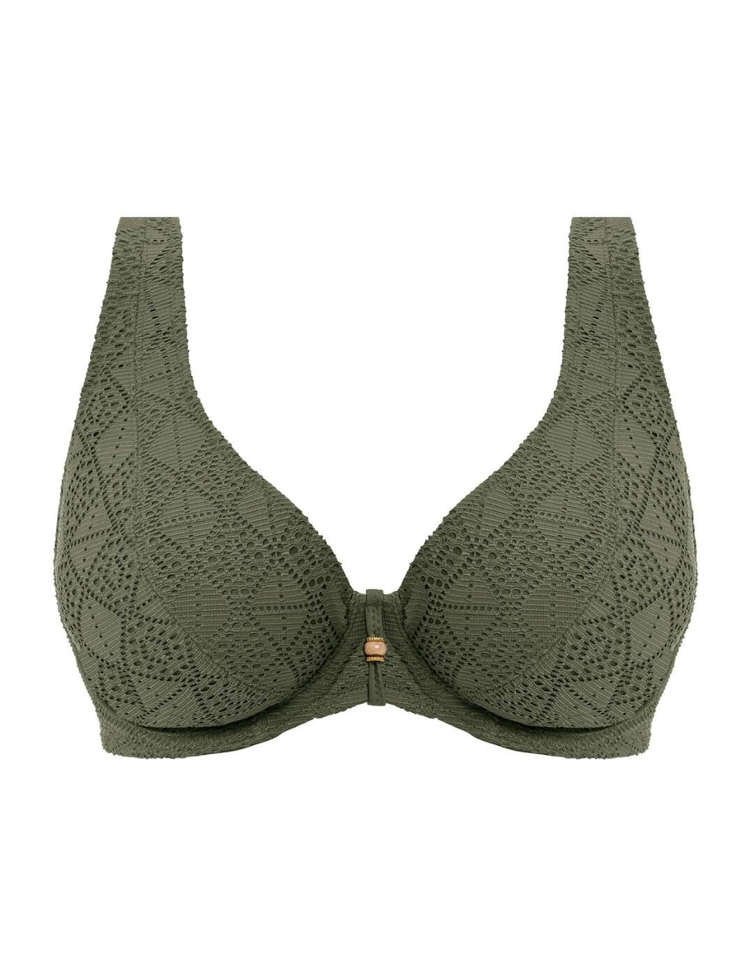 Freya Nomad Nights Bikini Top High Apex Underwired Womens Swimwear 205413 - Picture 25 of 34