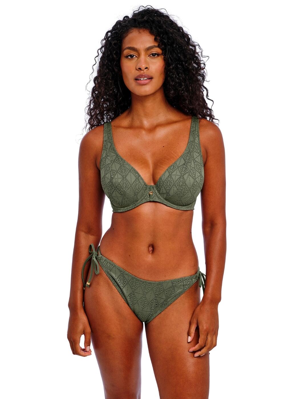 Freya Nomad Nights Bikini Top High Apex Underwired Womens Swimwear 205413 - Picture 26 of 34