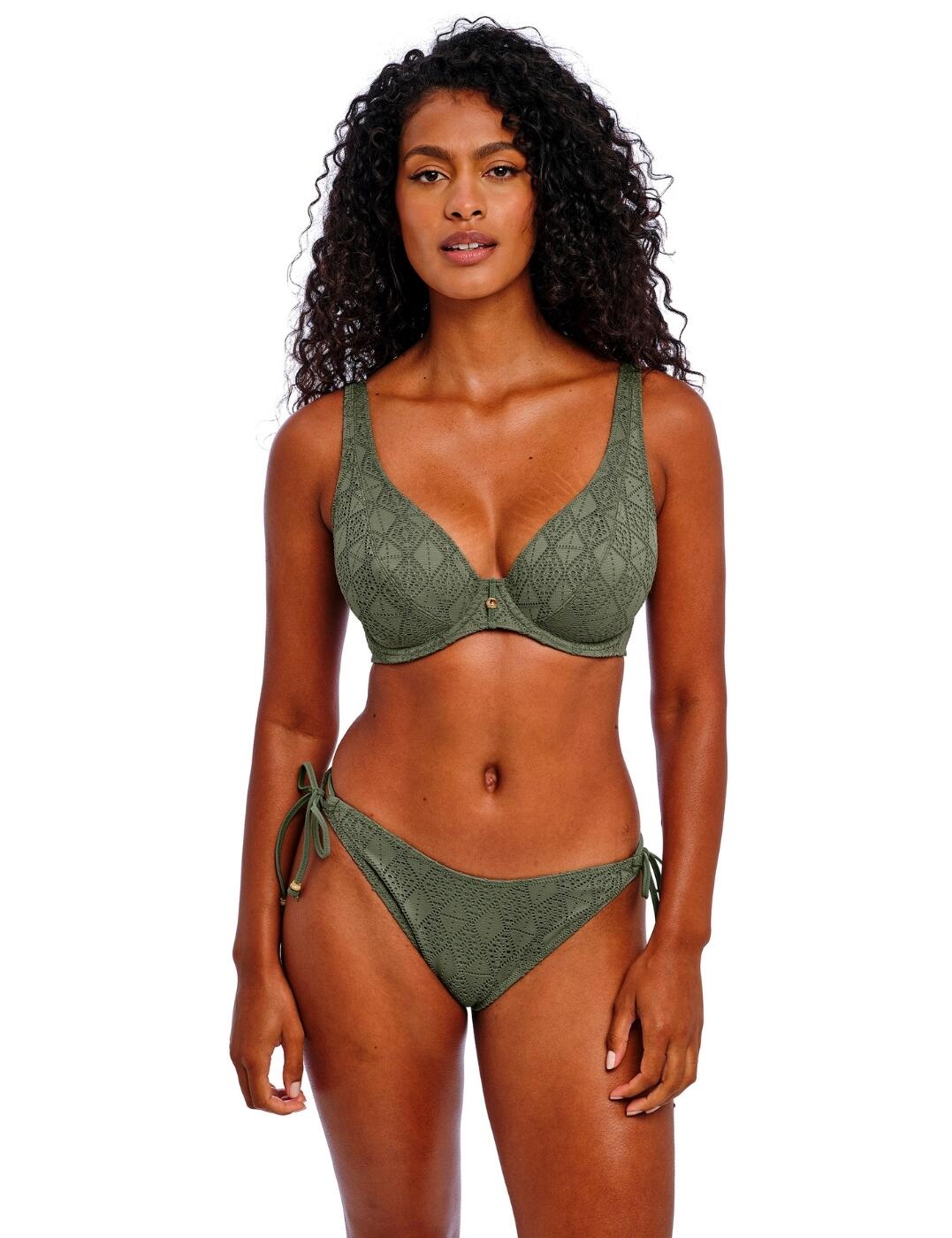 Freya Nomad Nights Bikini Brief Adjustable High Leg Womens Swimwear 205485 - Picture 27 of 39