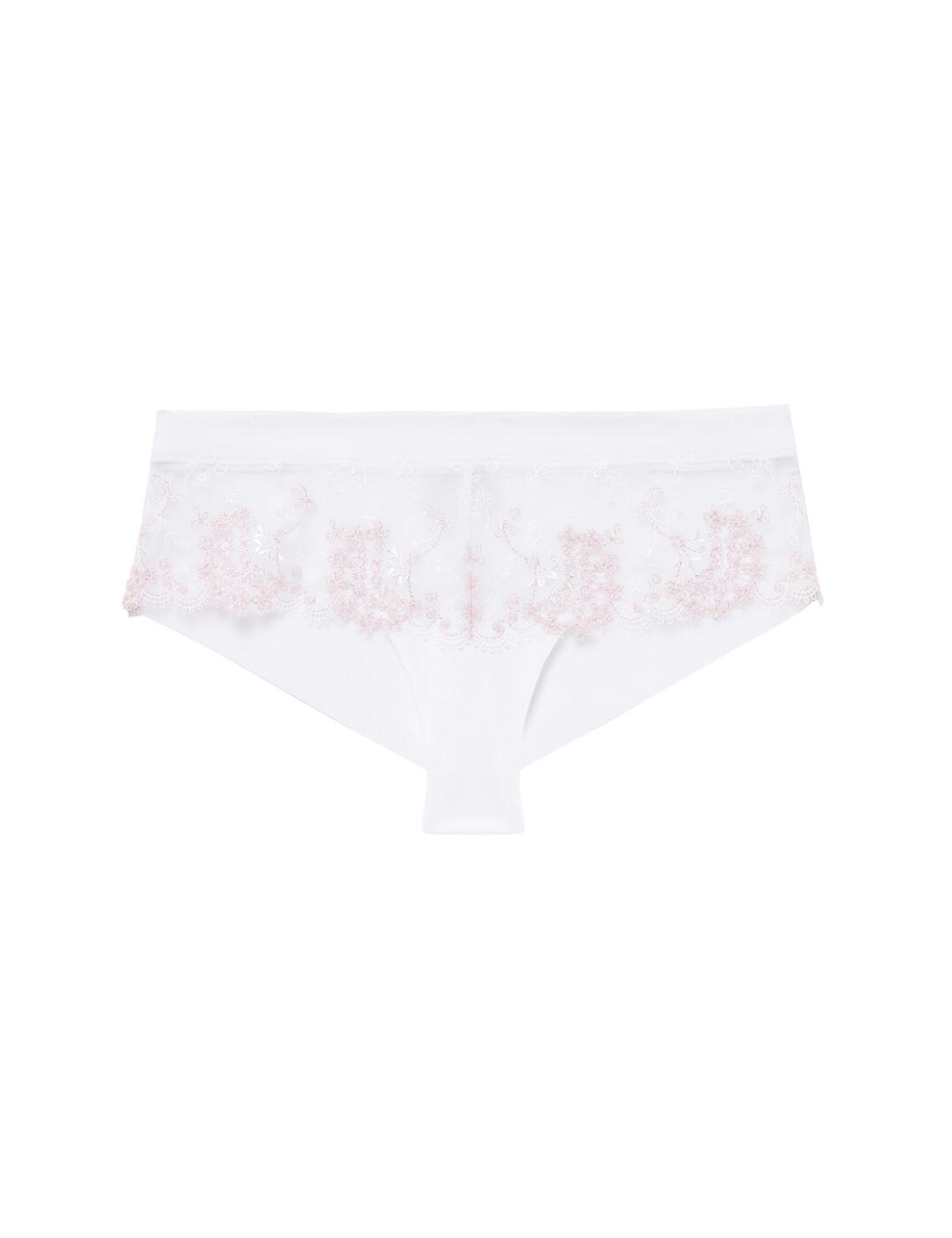 Simone Perele Wish Shorty Brief Low Rise Lacy Womens Luxury Knickers 12B630 - Picture 8 of 33