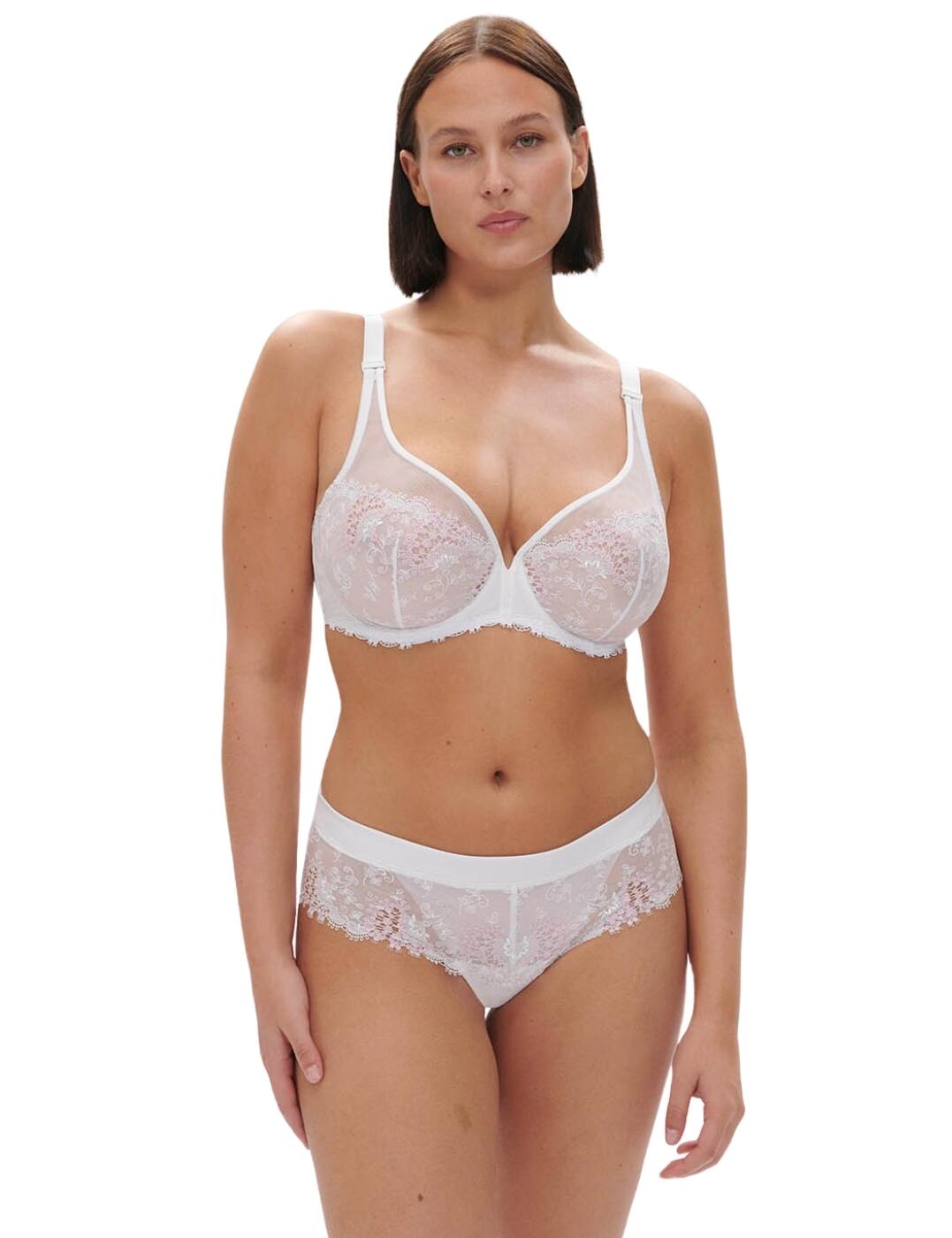 Simone Perele Wish Shorty Brief Low Rise Lacy Womens Luxury Knickers 12B630 - Picture 9 of 33