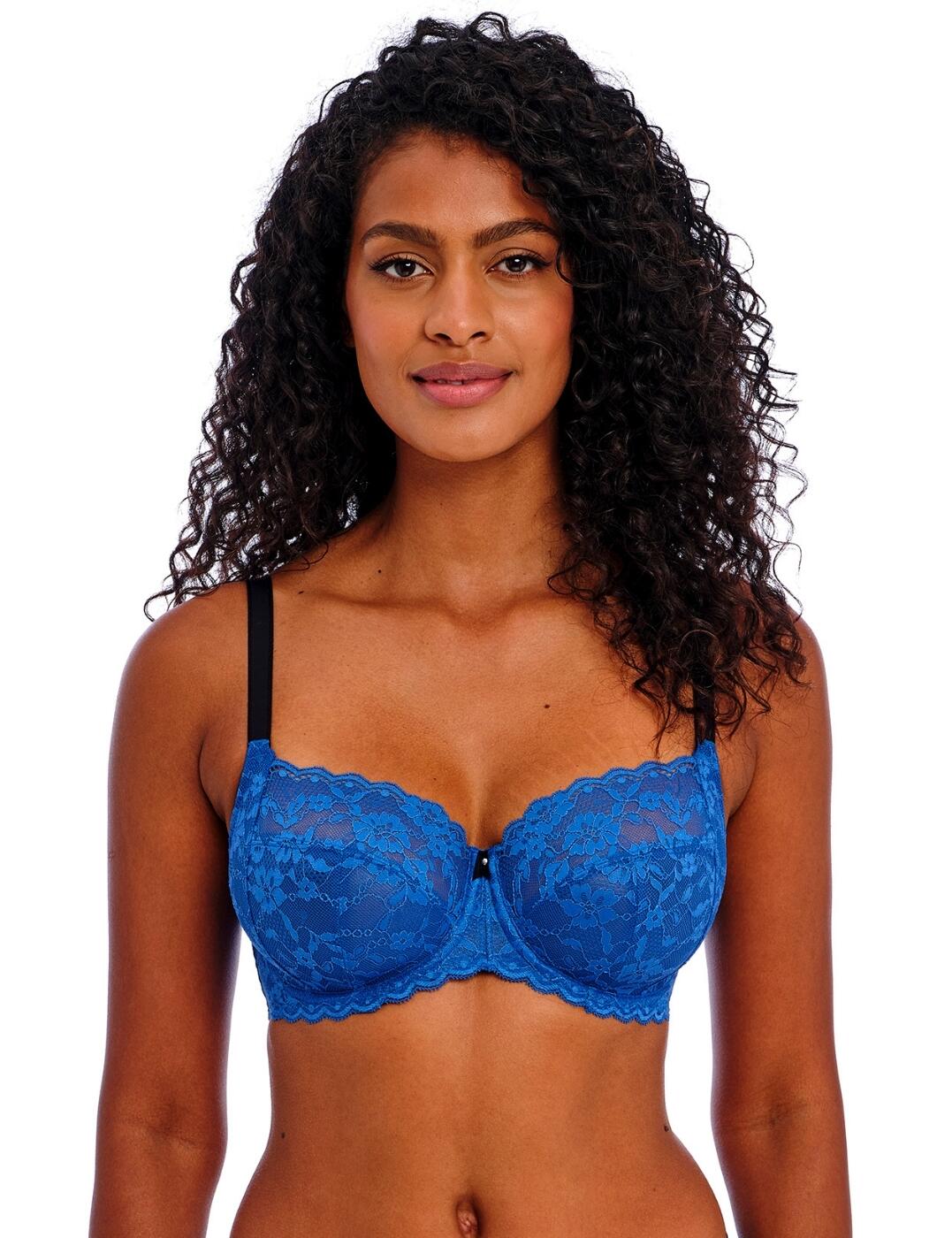 Freya Offbeat Bra Underwired Side Support Non-Padded Womens Lace Bras 5451 - Picture 14 of 67
