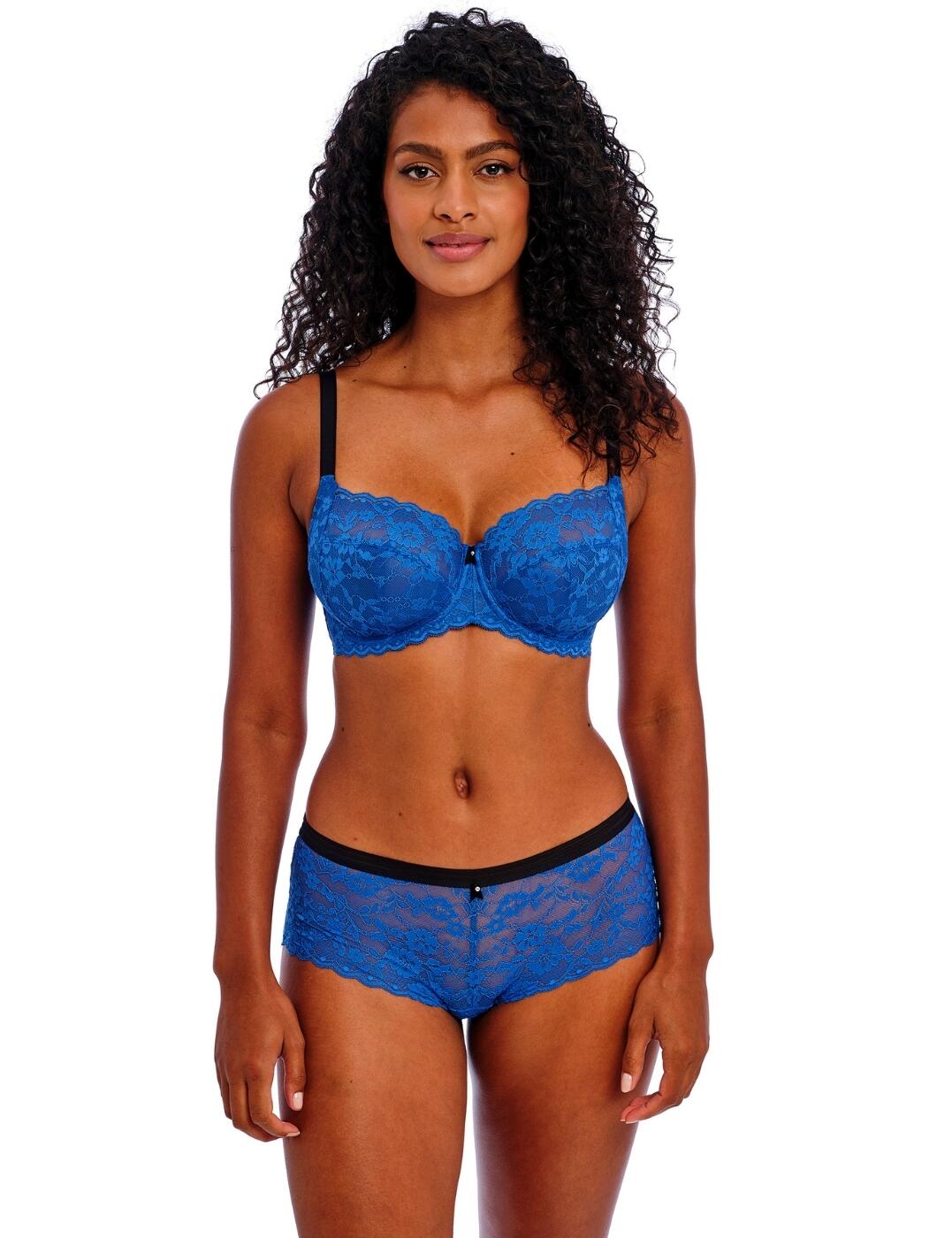 Freya Offbeat Bra Underwired Side Support Non-Padded Womens Lace Bras 5451 - Picture 17 of 67