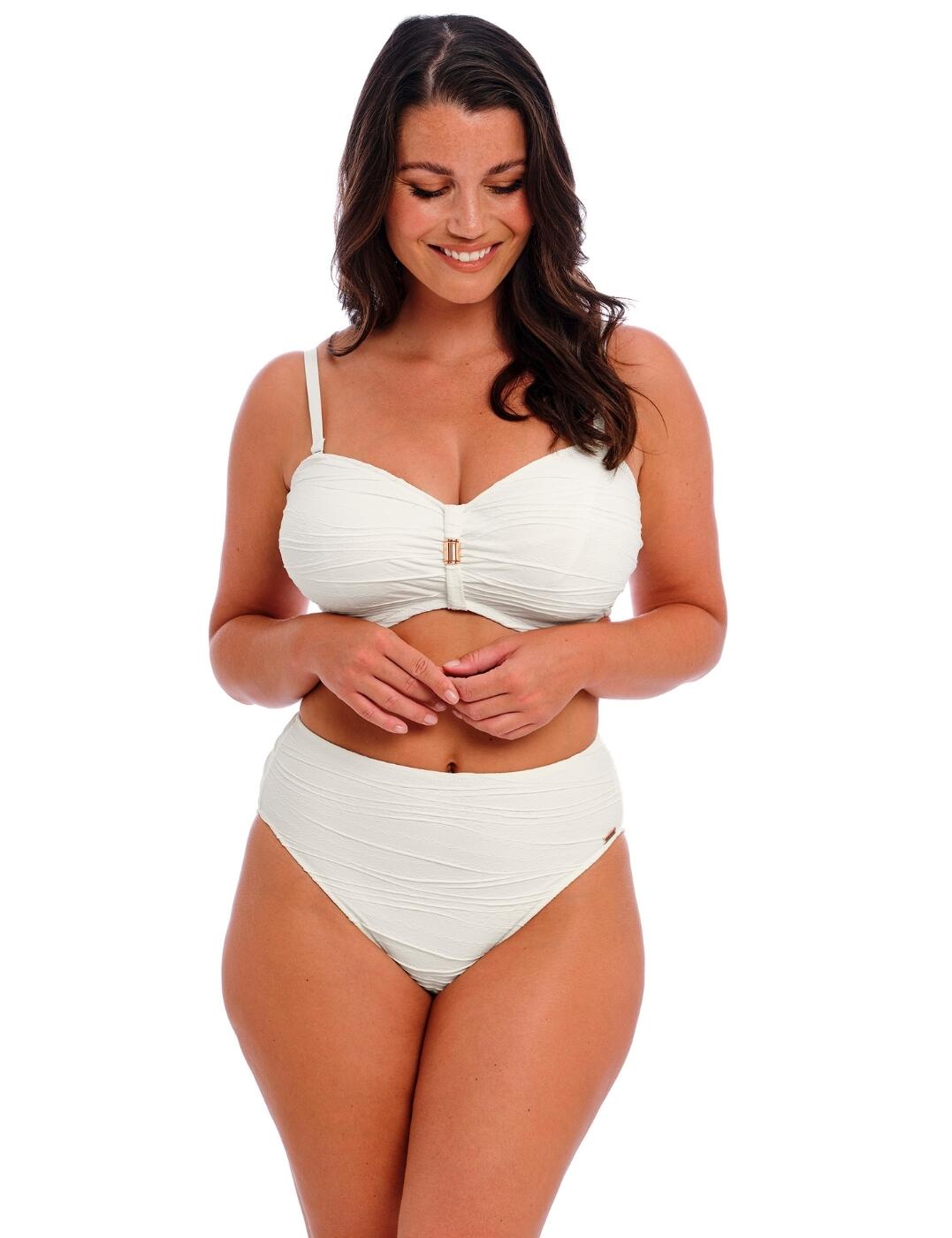 Fantasie Beach Waves Bandeau Bikini Top Womens Underwired Swimwear 502210 - Picture 26 of 53