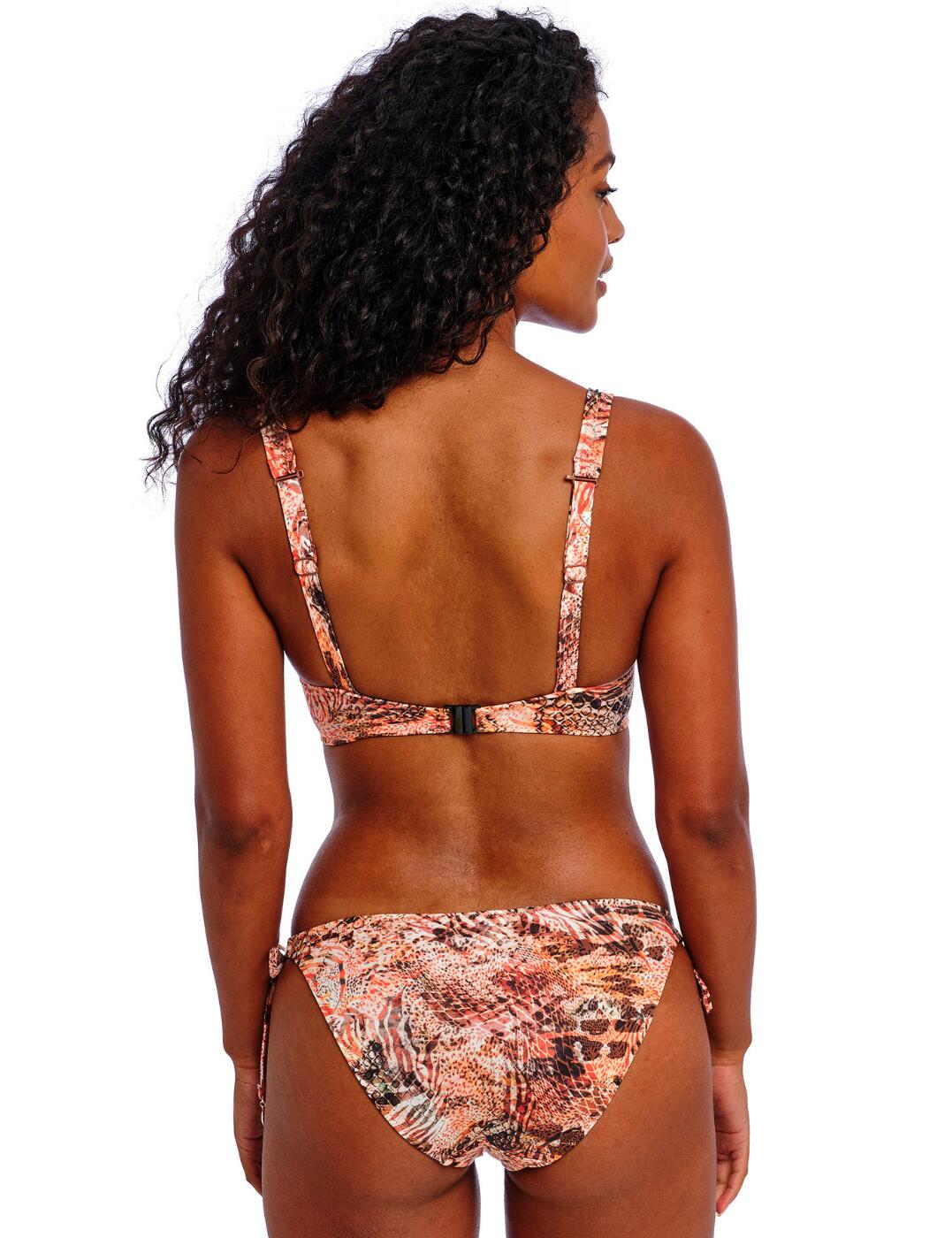 Freya Desert Cat Bikini Top High Apex Flattering Womens Swimwear 205913 Sunset - Picture 78 of 80
