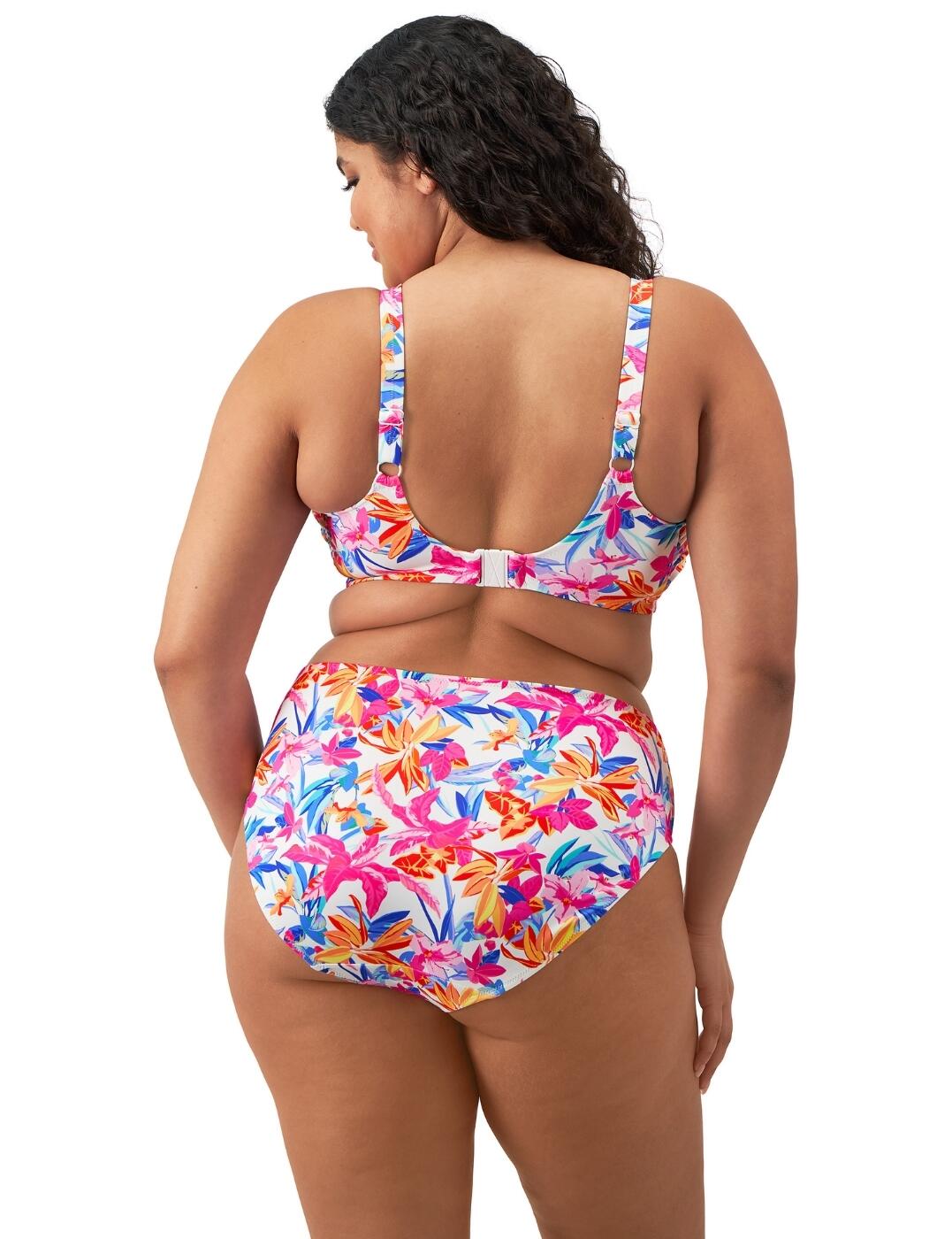 Elomi Savaneta Balcony Bikini Top Underwired Supportive Plus Size Swimwear 80130 - Picture 11 of 11