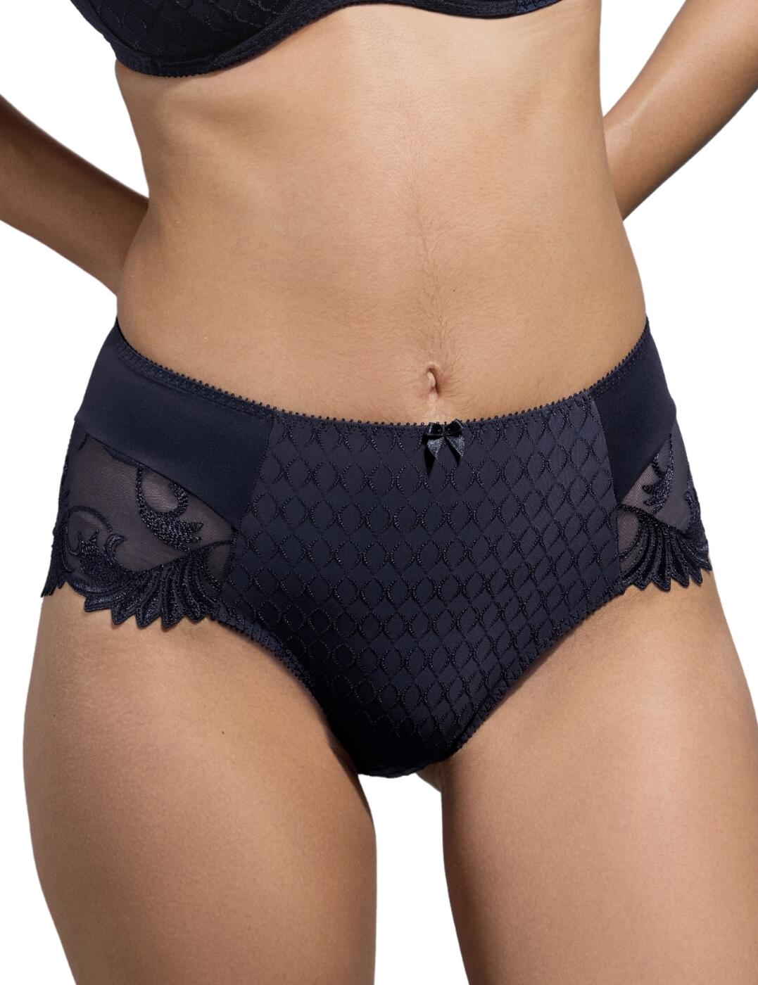 Empreinte Thalia Panty Mid Rise Womens Luxury Embroidered Lingerie 1556 - Picture 3 of 10