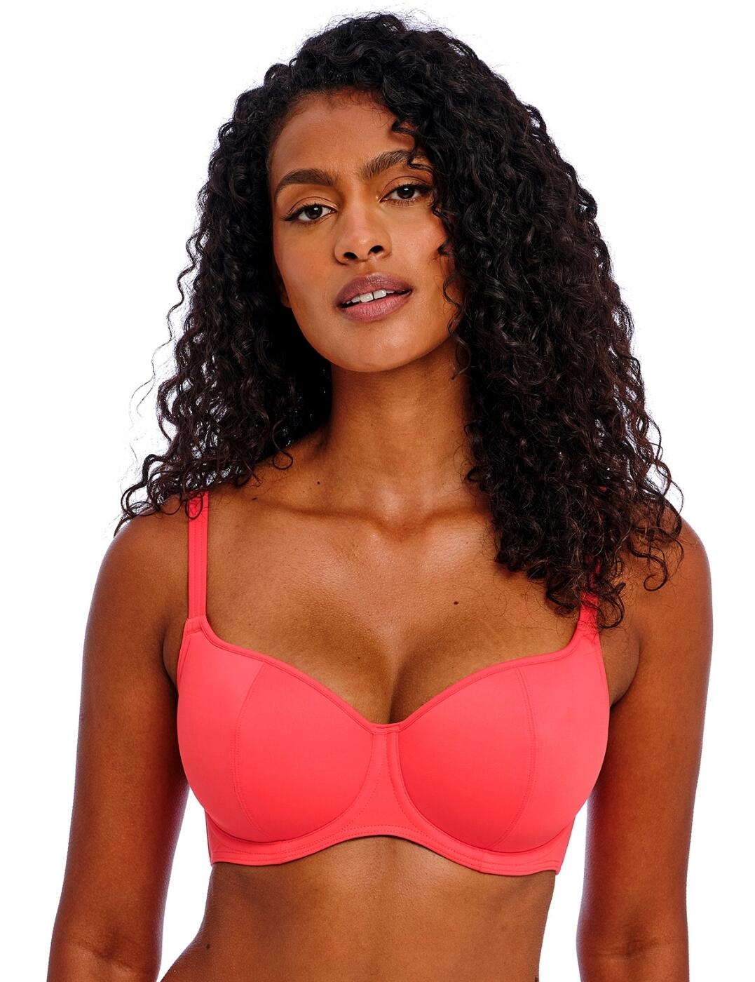 Freya Jewel Cove Bikini Top Underwired Sweetheart Neckline Womens Swimwear 7231 - Picture 26 of 47