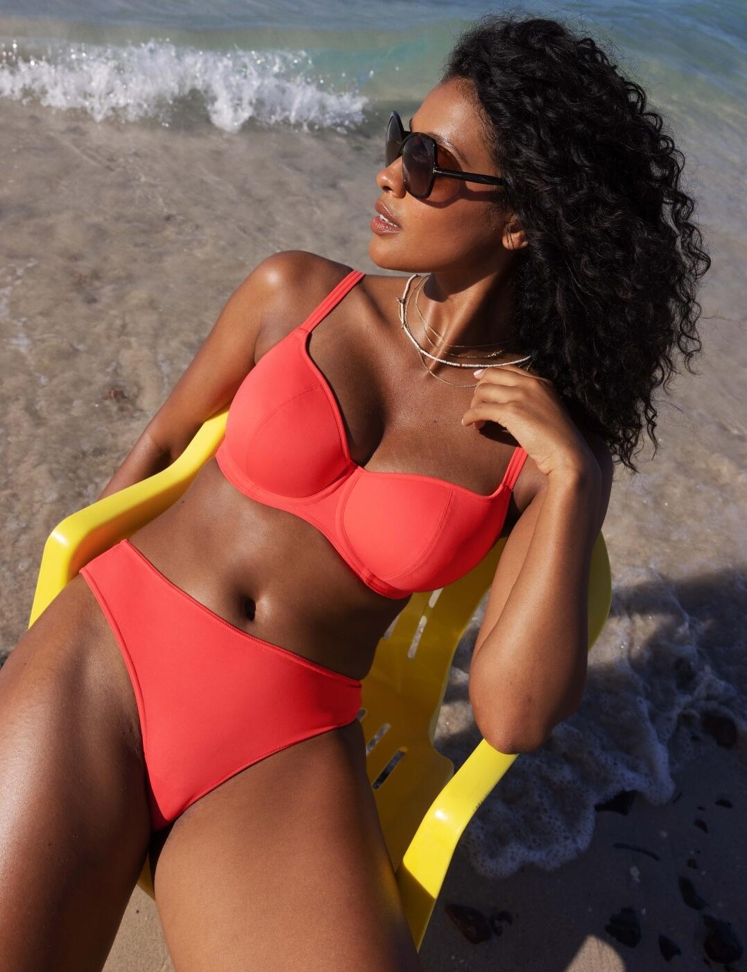 Freya Jewel Cove Bikini Top Underwired Sweetheart Neckline Womens Swimwear 7231 - Picture 31 of 47