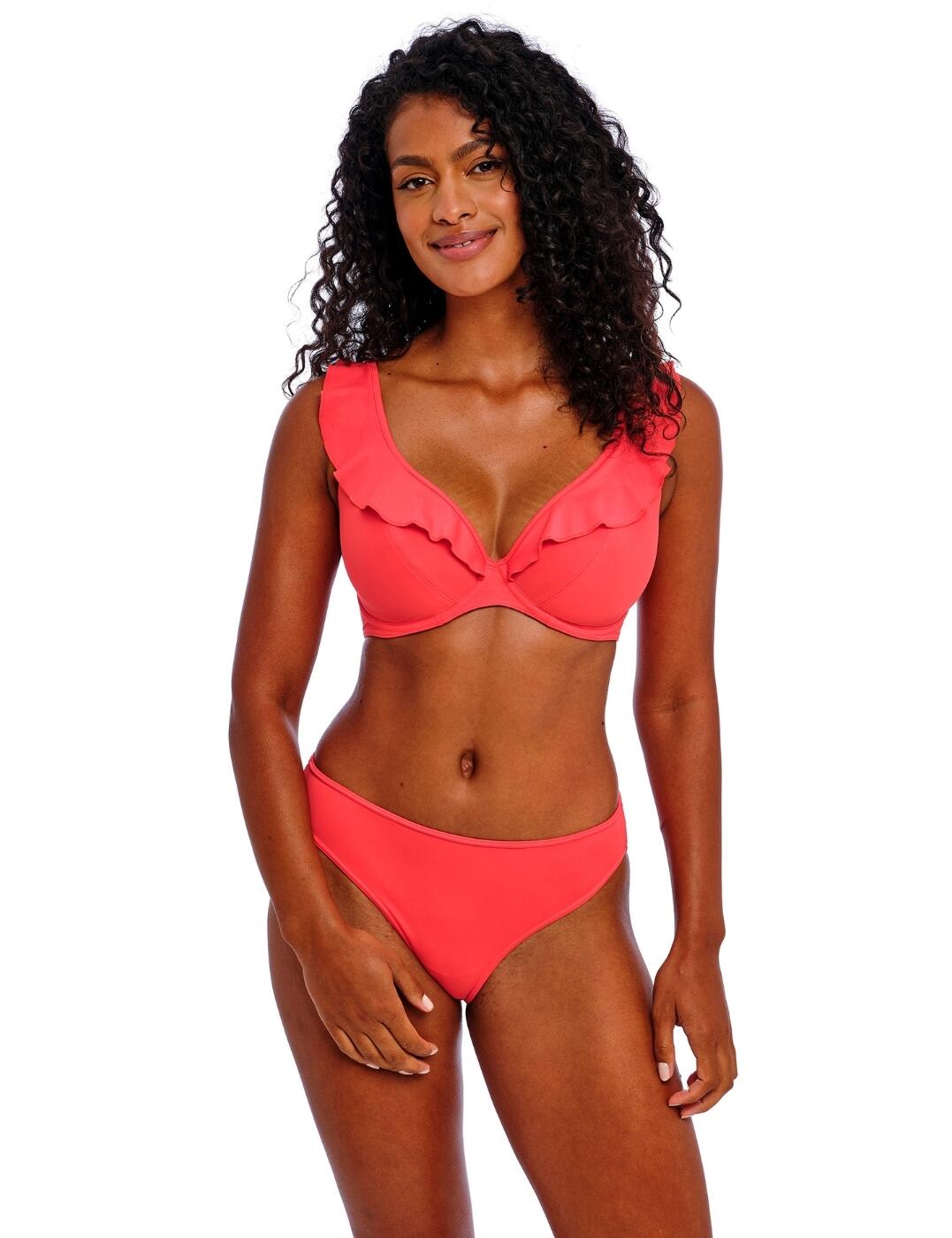 Freya Jewel Cove Bikini Top High Apex Non Padded Underwired Womens Swimwear 7230 - Picture 45 of 82
