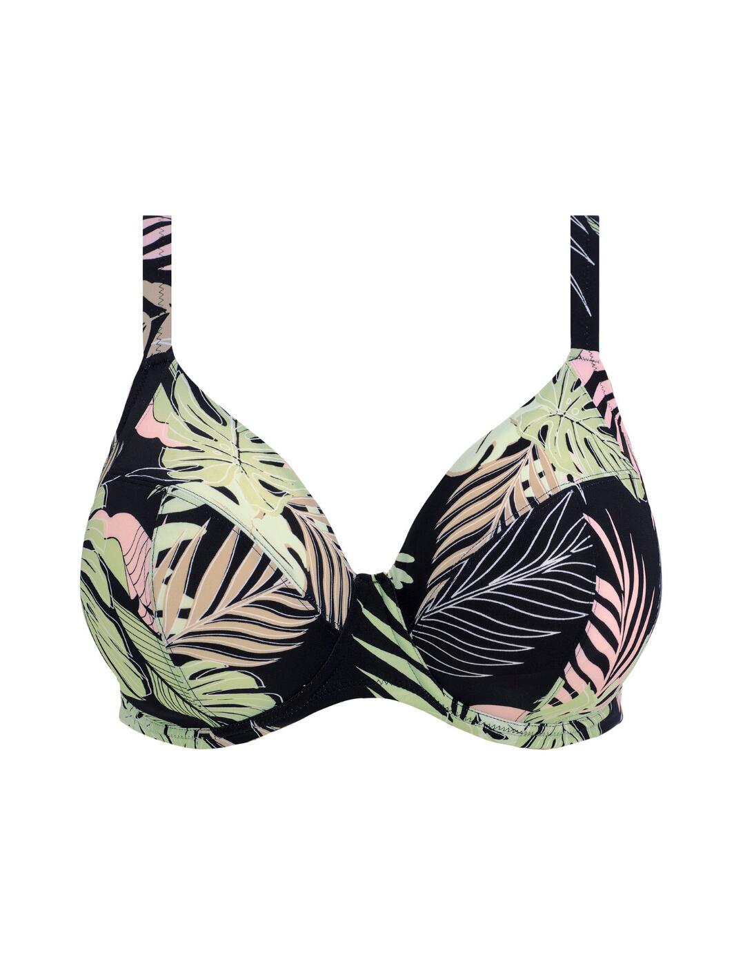 801902 Elomi Tropical Retreat Plunge Bikini Top - Picture 21 of 36