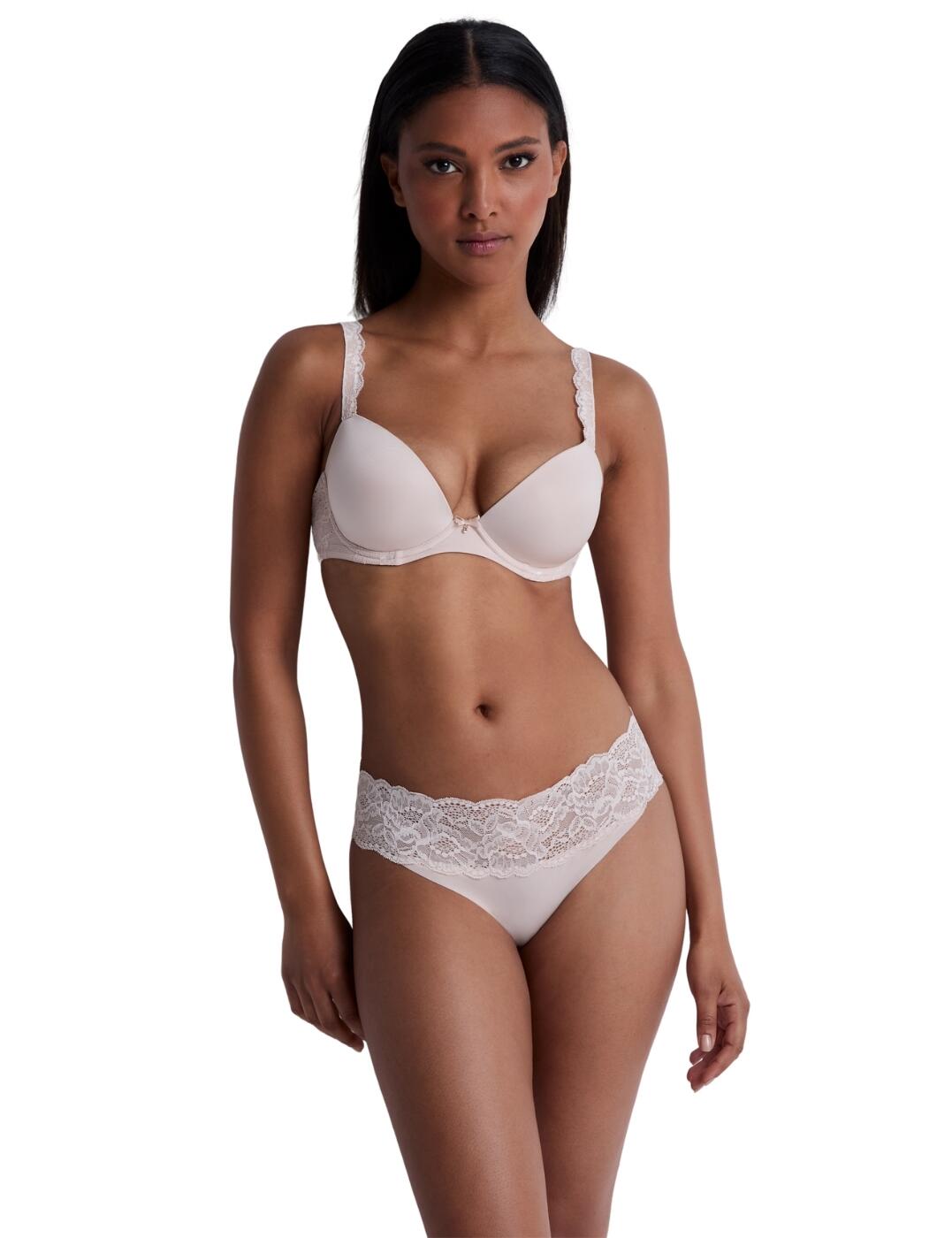 Aubade Sweetessence Plunge Bra IKN08 Underwired Moulded Luxury Bras Noir - Picture 7 of 9