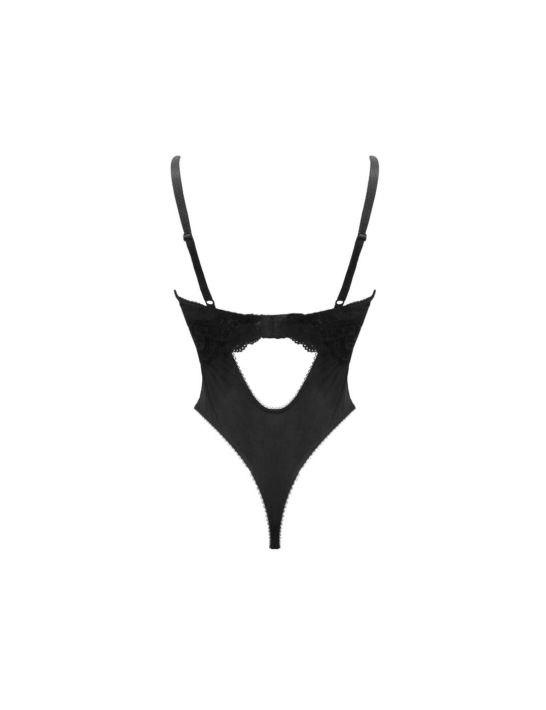 Pour Moi Swoon Plunge Bodysuit Underwired Lightly Padded Womens Body 26200 - Picture 6 of 17