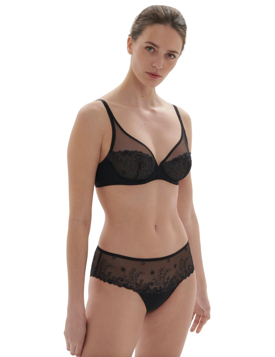 Simone Perele Delice Shorty Brief Embroidered Womens Luxury Knickers 12X630 - 第 20/48 張圖片