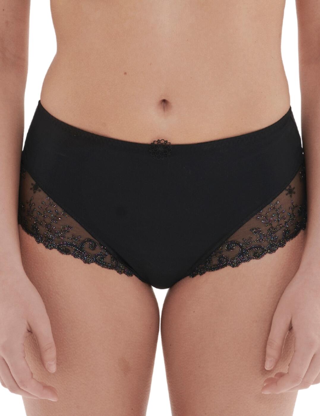 Simone Perele Delice Brief High Waisted Embroidered Luxury Knickers 12X770 - Picture 7 of 38